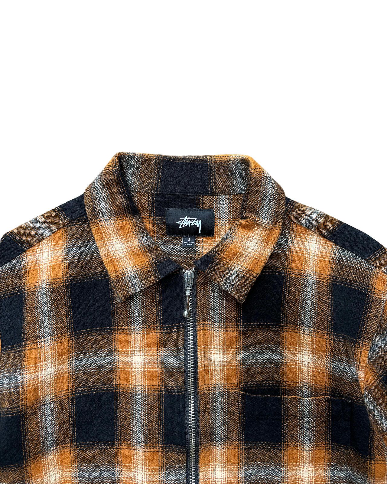 Stussy Stussy Orange Plaid Overshirt Cotton Small Size US S / EU 44-46 / 1 - 2 Thumbnail