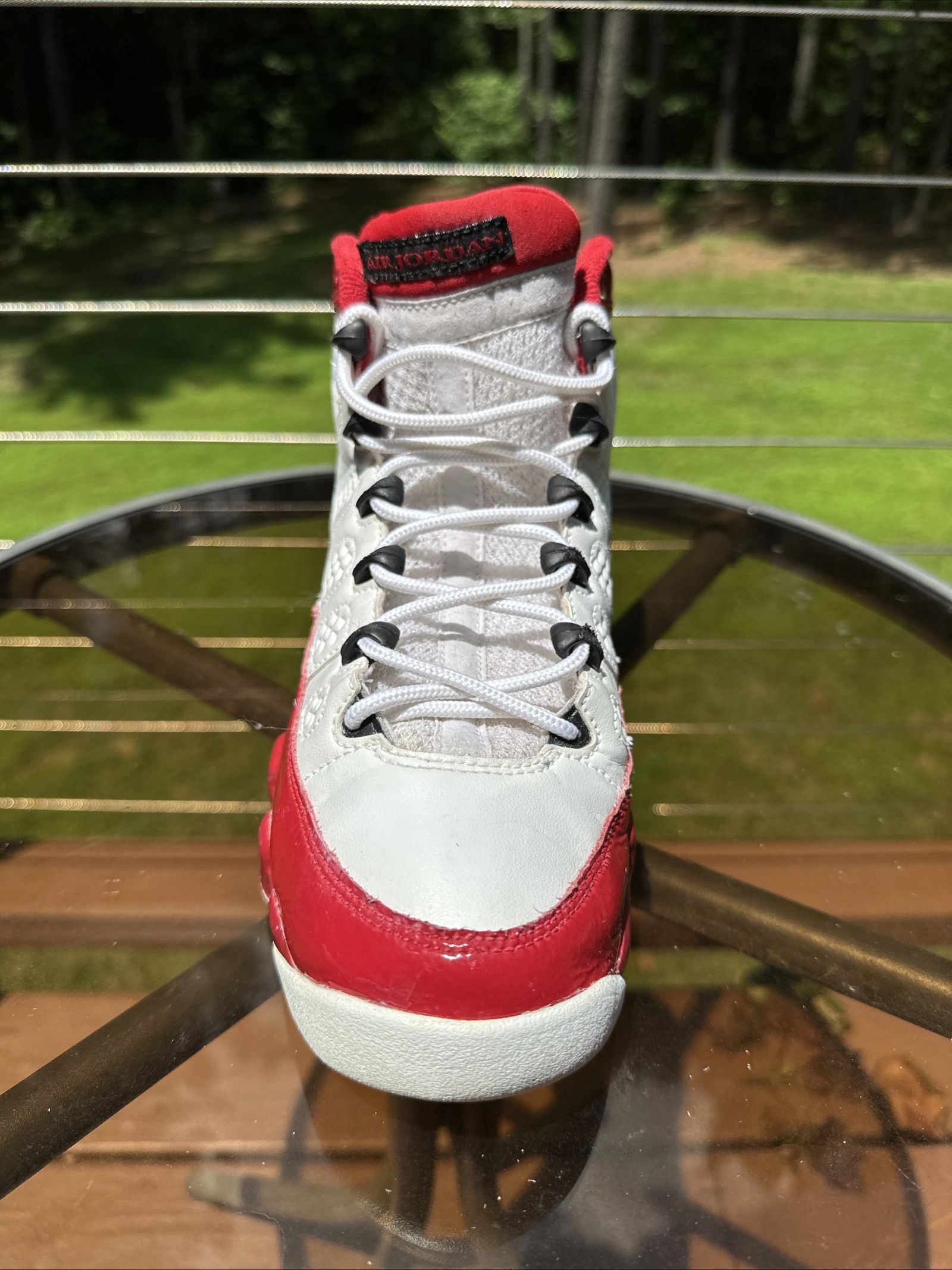 Jordan Brand Nike Air Jordan 9 Retro Gym Red 302359-160 GS Size 7y Size US 7 / EU 40 - 9 Thumbnail