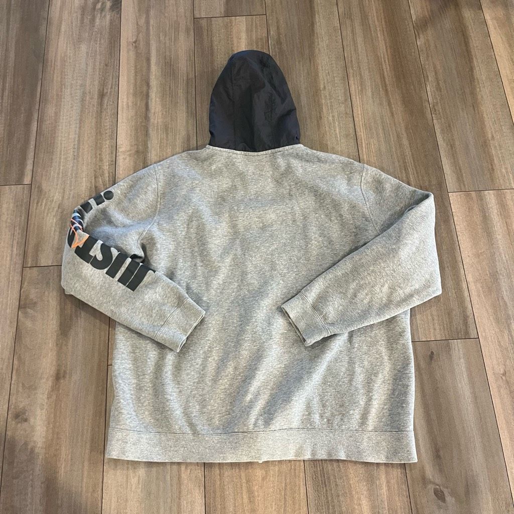 Nike Nike Grey Athletic Casual Full Zip Hoodie Men XL Size US XL / EU 56 / 4 - 6 Thumbnail