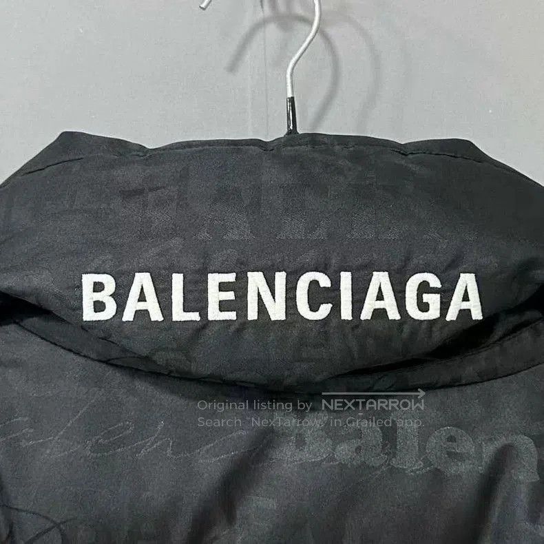 Balenciaga Balenciaga Logo Puffer Coat Black. Size US XS / EU 42 / 0 - 6 Thumbnail
