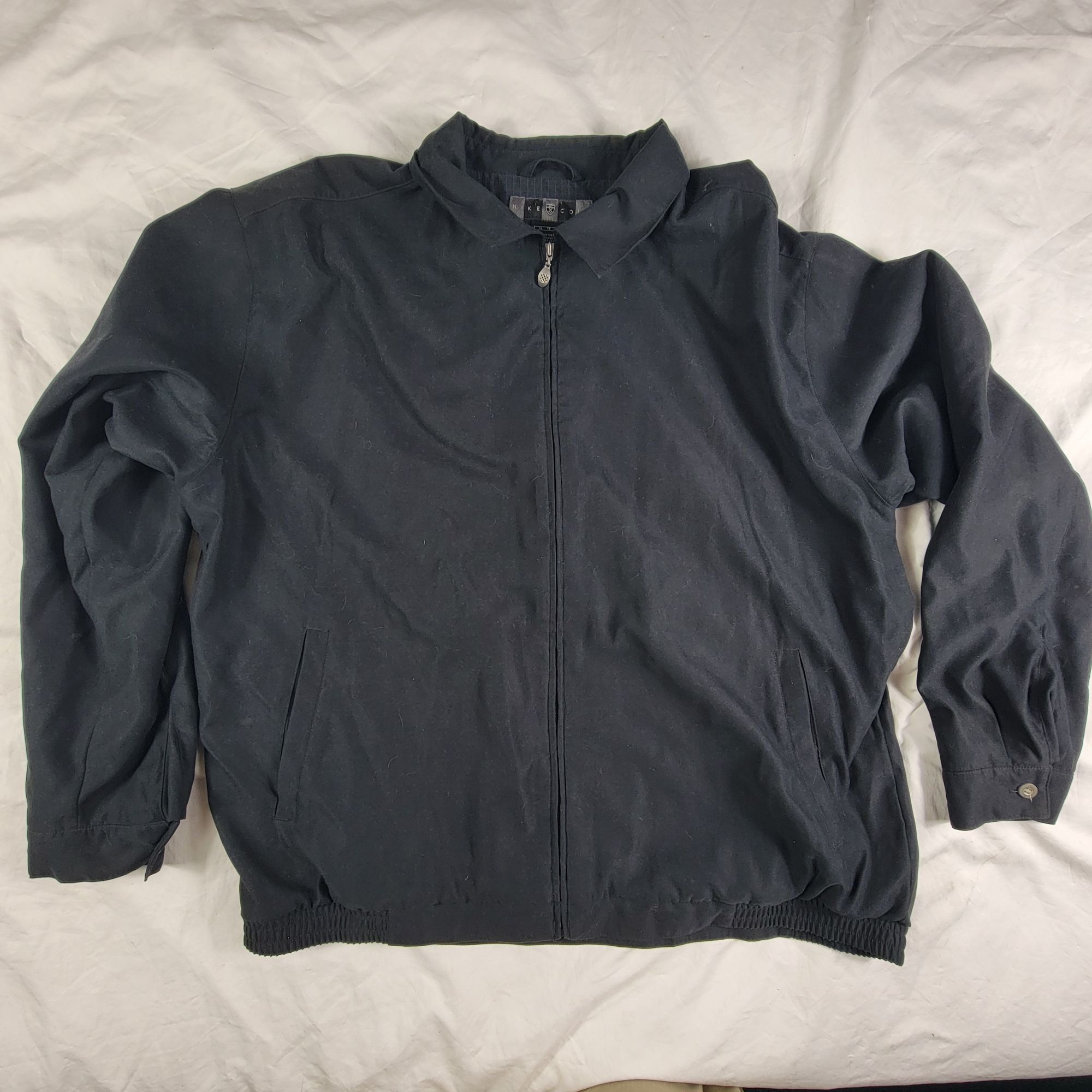 Nike Nike Golf Mens XL Black Full Zip Jacket Casual Sports Outdoo Size US XL / EU 56 / 4 - 1 Thumbnail