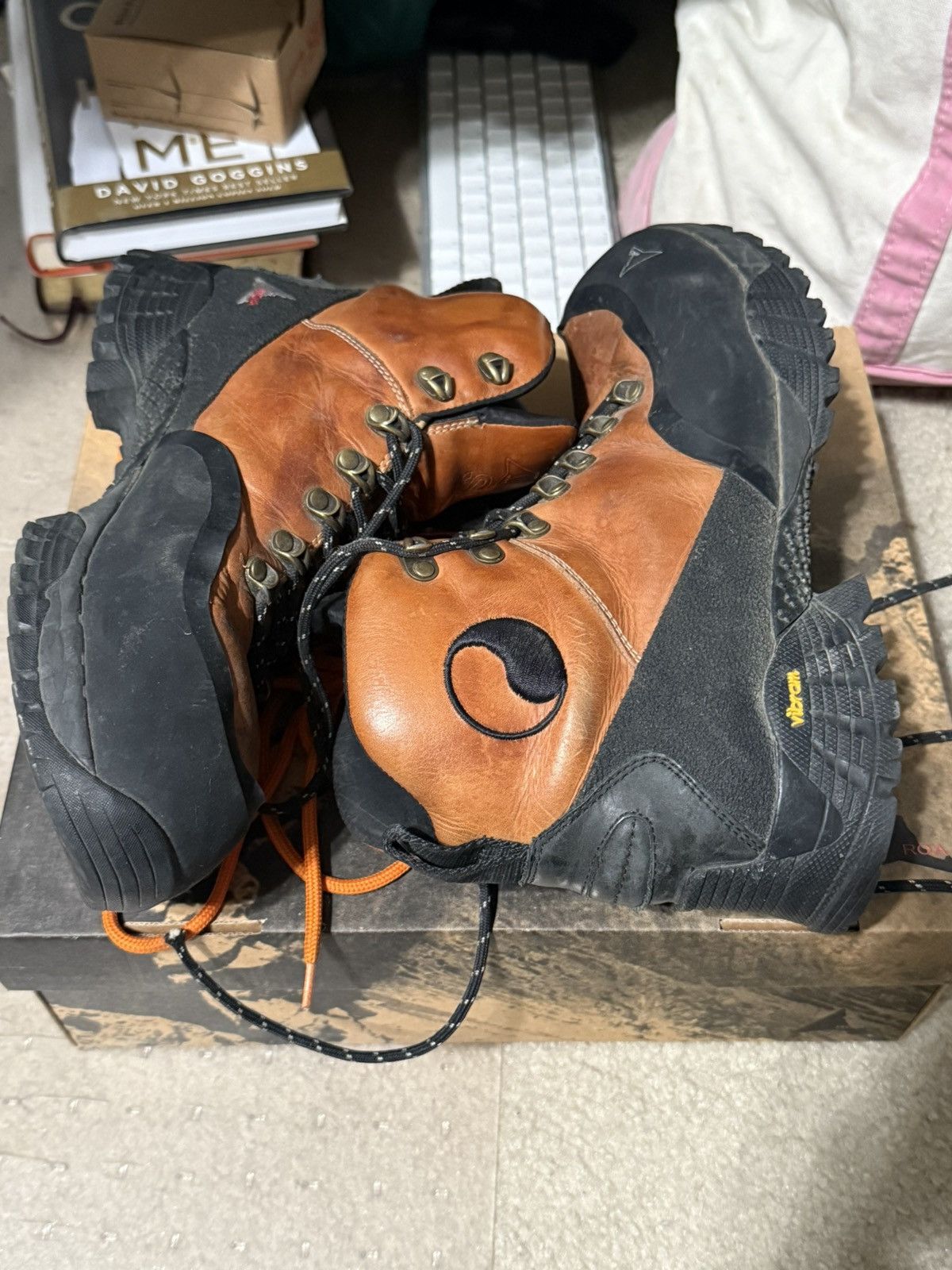 Our Legacy × ROA Roa x Our Legacy Work Shop Andreas Boot Brown Leather Hike Size US 10.5 / EU 43-44 - 4 Thumbnail