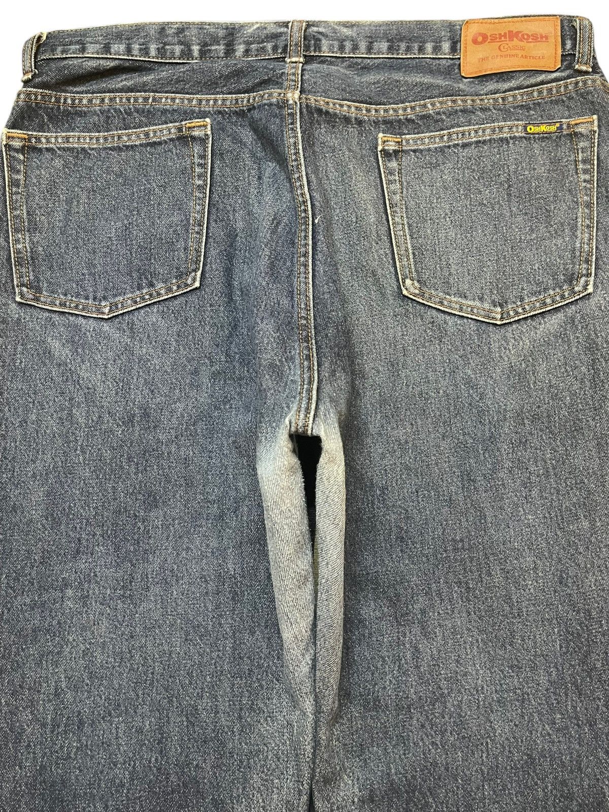 Fubu Vintage Japanese Brand Faded Wash Style Hip Hop Baggy Jeans Size US 36 / EU 52 - 5 Thumbnail