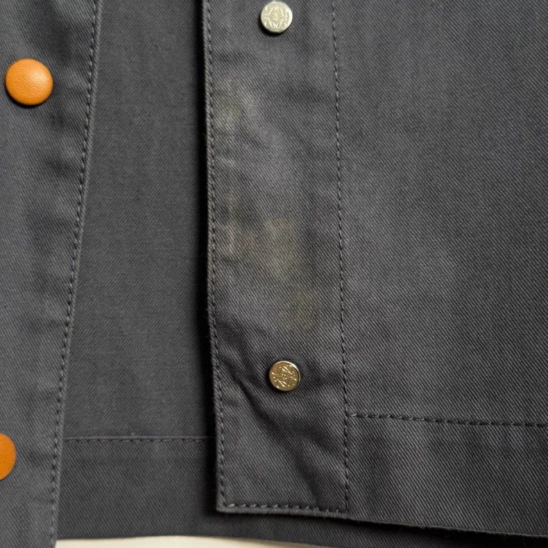 Loewe LOEWE Leather big logo jacket coat Size M / US 6-8 / IT 42-44 - 5 Thumbnail