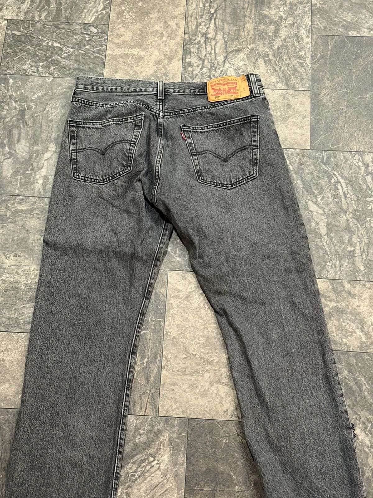 Levi's Vintage Black Levis 501 Size US 34 / EU 50 - 3 Thumbnail