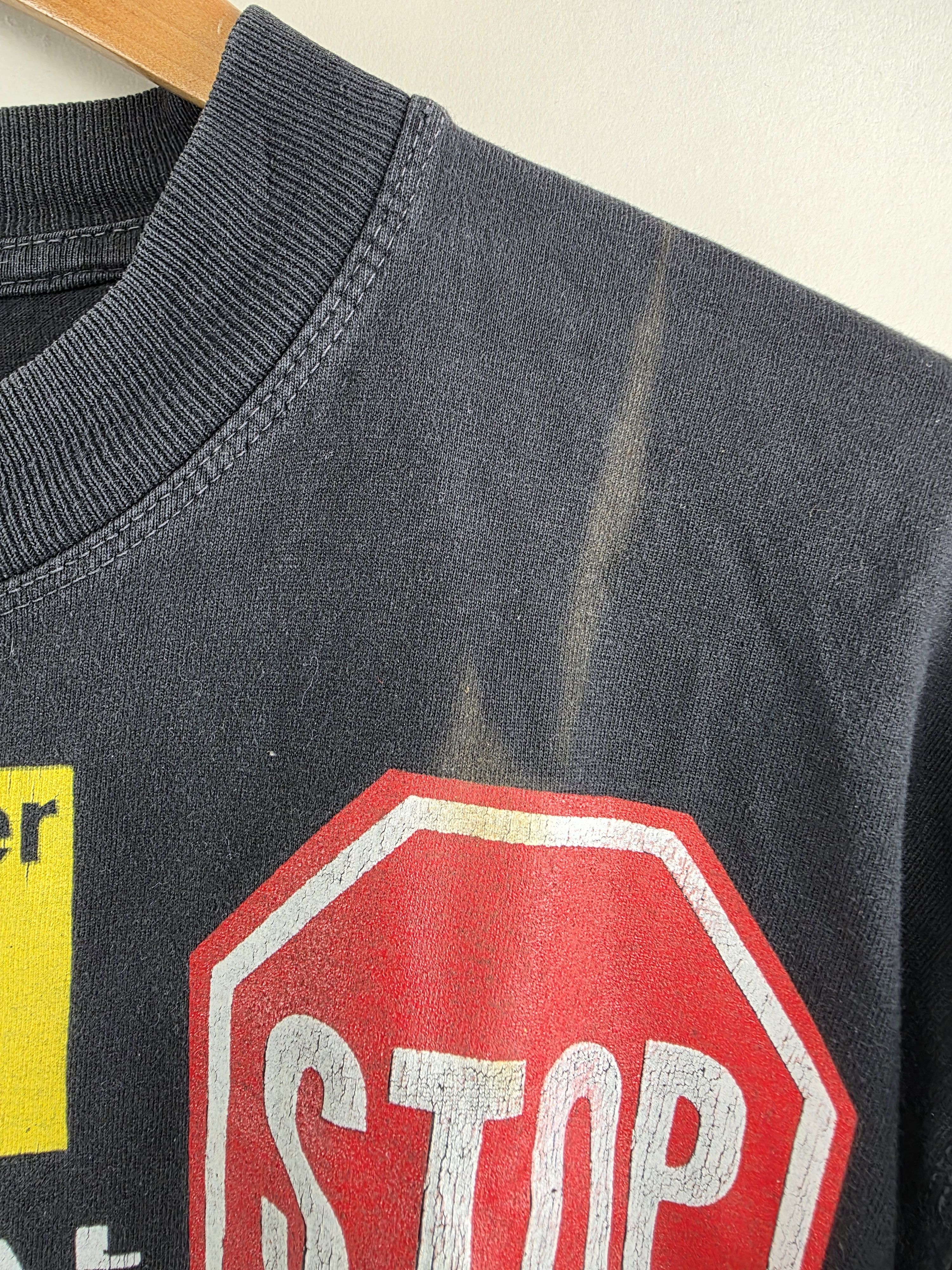 Band Tees × Vintage 90s French non conformist Punk Long-sleeved L 21" 30.5" Size US L / EU 52-54 / 3 - 6 Thumbnail
