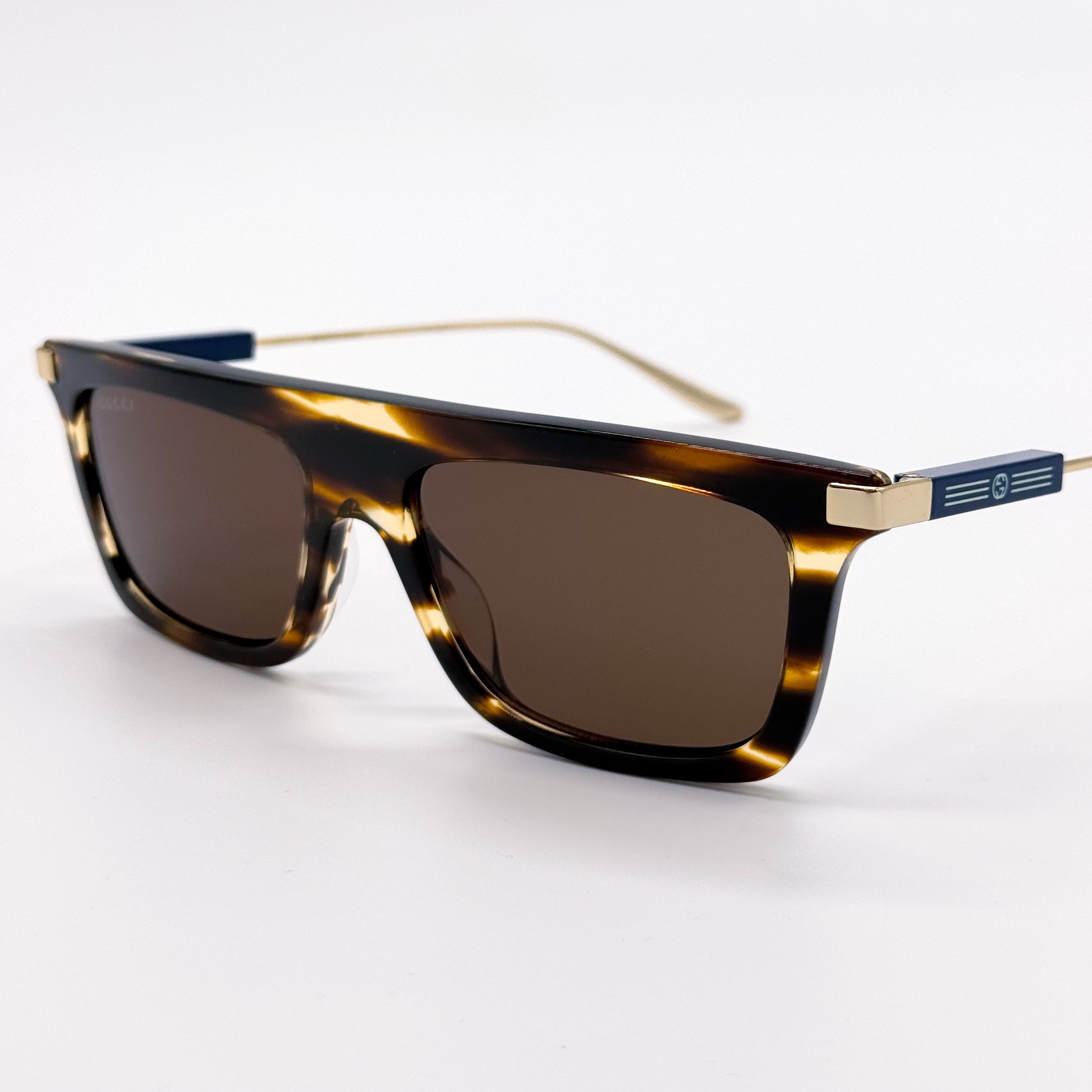 Gucci NEW AUTHENTIC GUCCI GG1437S 003 SQUARE MEN SUNGLASSES GUCCI Size ONE SIZE - 6 Thumbnail