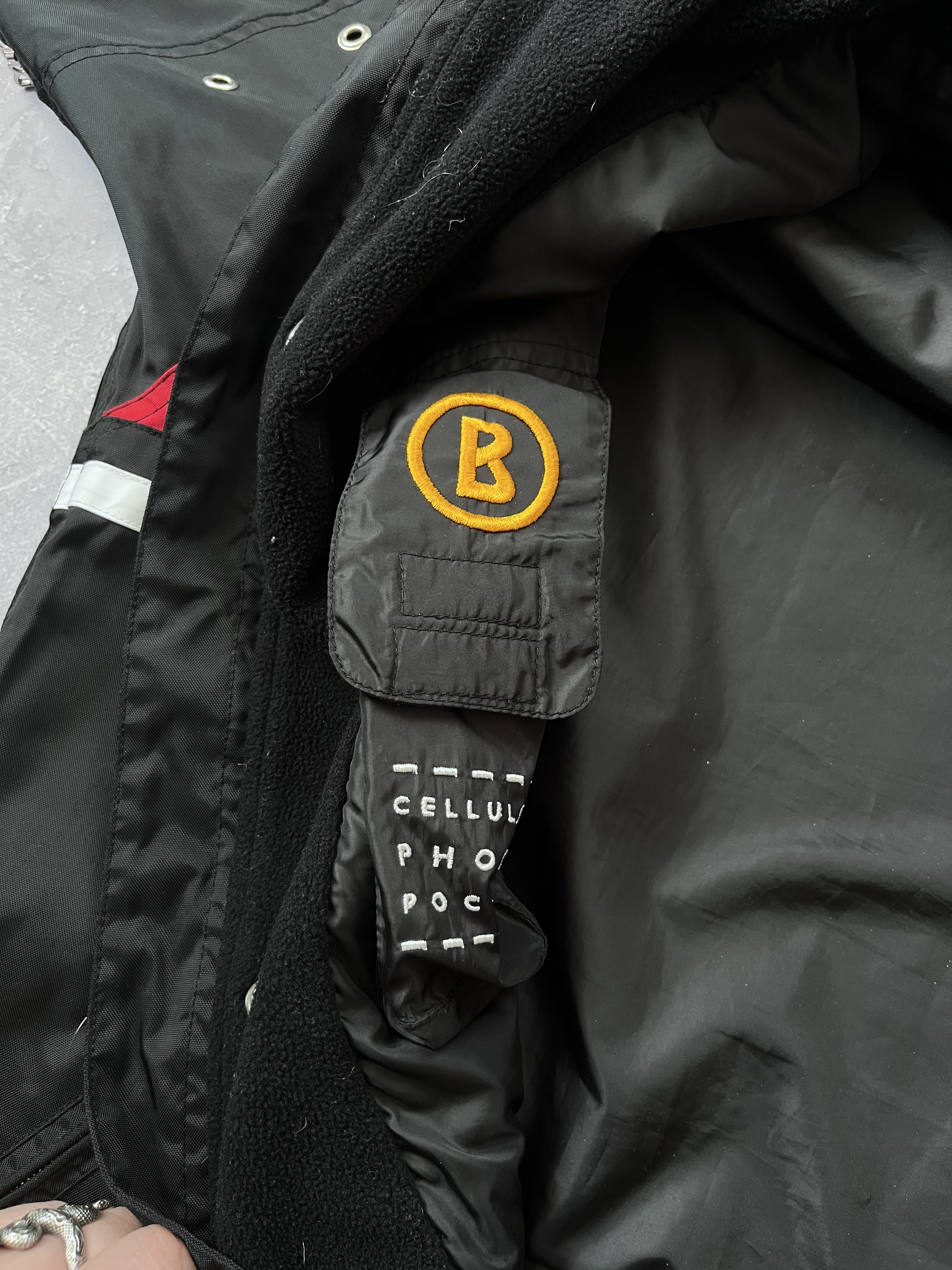 Bogner Vintage Bogner Hooded Ski Jacket Black Embroidered Pocket Size US M / EU 48-50 / 2 - 19 Thumbnail