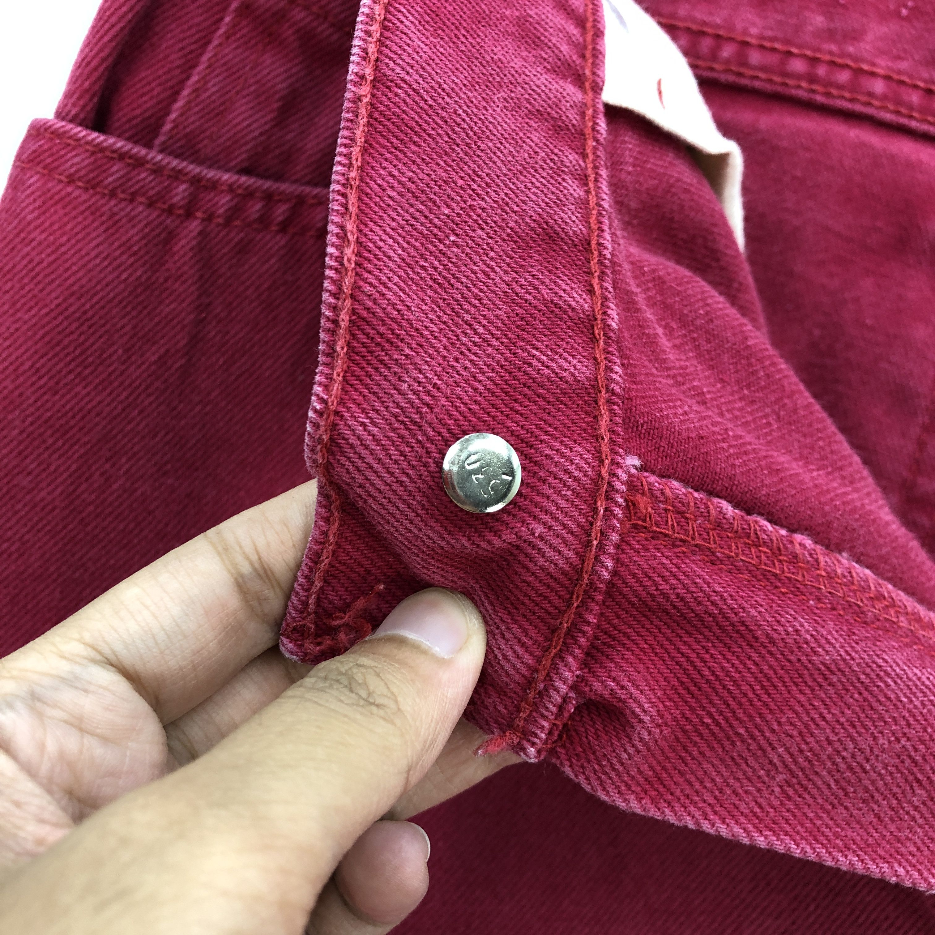 Levi's Vintage Levis Pink Jeans Levi's Orange Tab Denim Pants Size US 32 / EU 48 - 6 Thumbnail