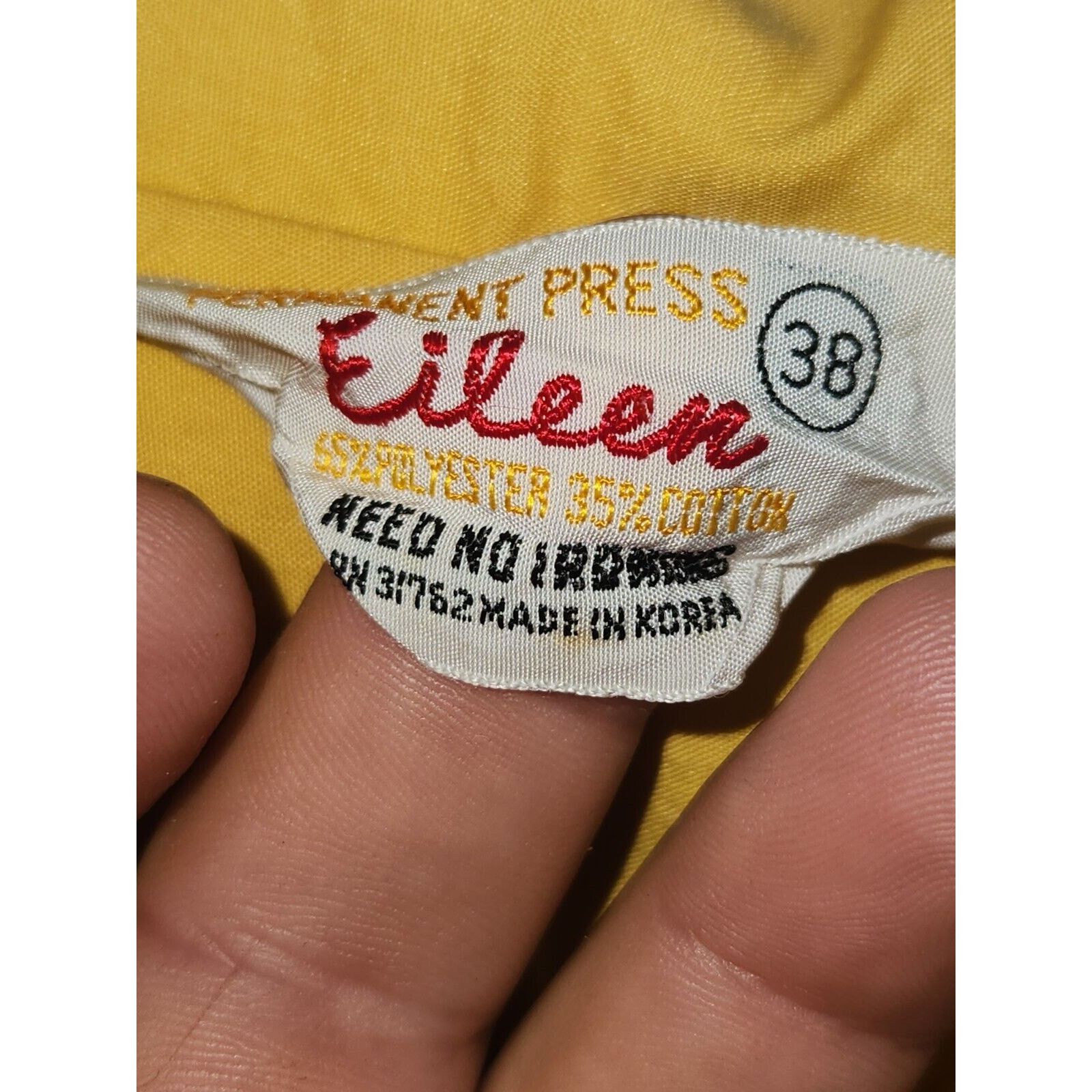 Eileen Fisher Eileen vintage beagle collar shirt 1960's size 38 Size US M / EU 48-50 / 2 - 5 Thumbnail