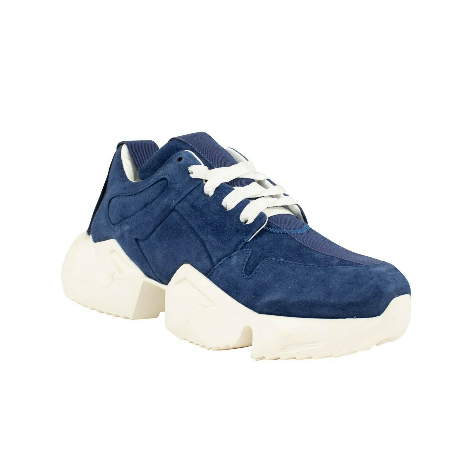 image of Unravel Project Blue Cut-Out Sole Sneakers Size 40, Women's