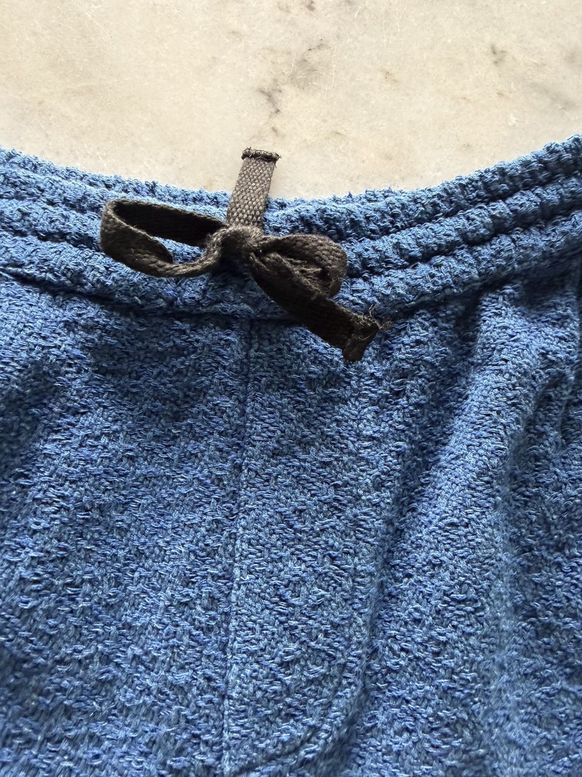 3sixteen 3sixteen - Drawstring Short Blue Overdye Jacquard XXL Rare Size US 36 / EU 52 - 2 Thumbnail