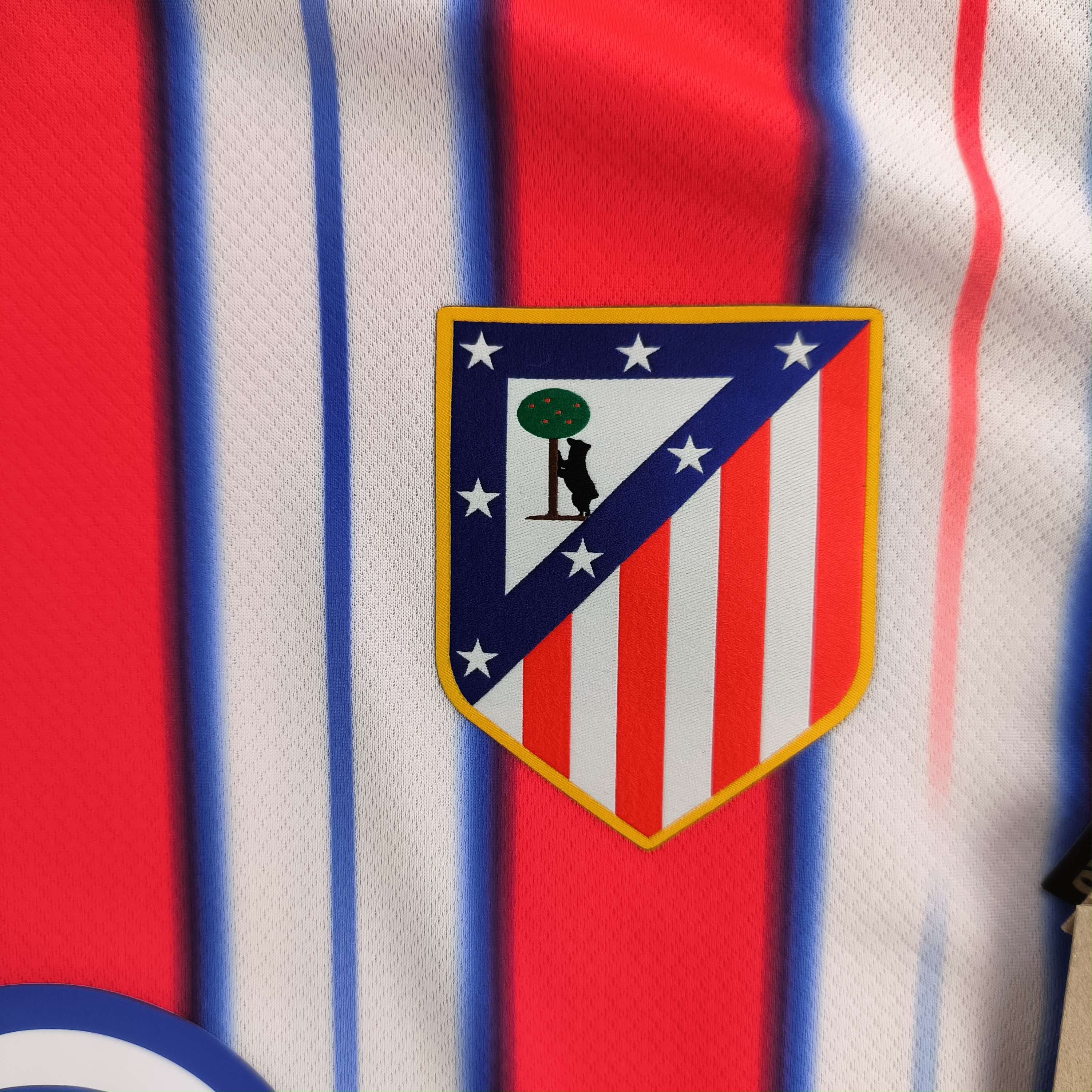 Nike NEW Atletico Madrid 2024-25 home Alvarez football jersey S Size US S / EU 44-46 / 1 - 4 Thumbnail