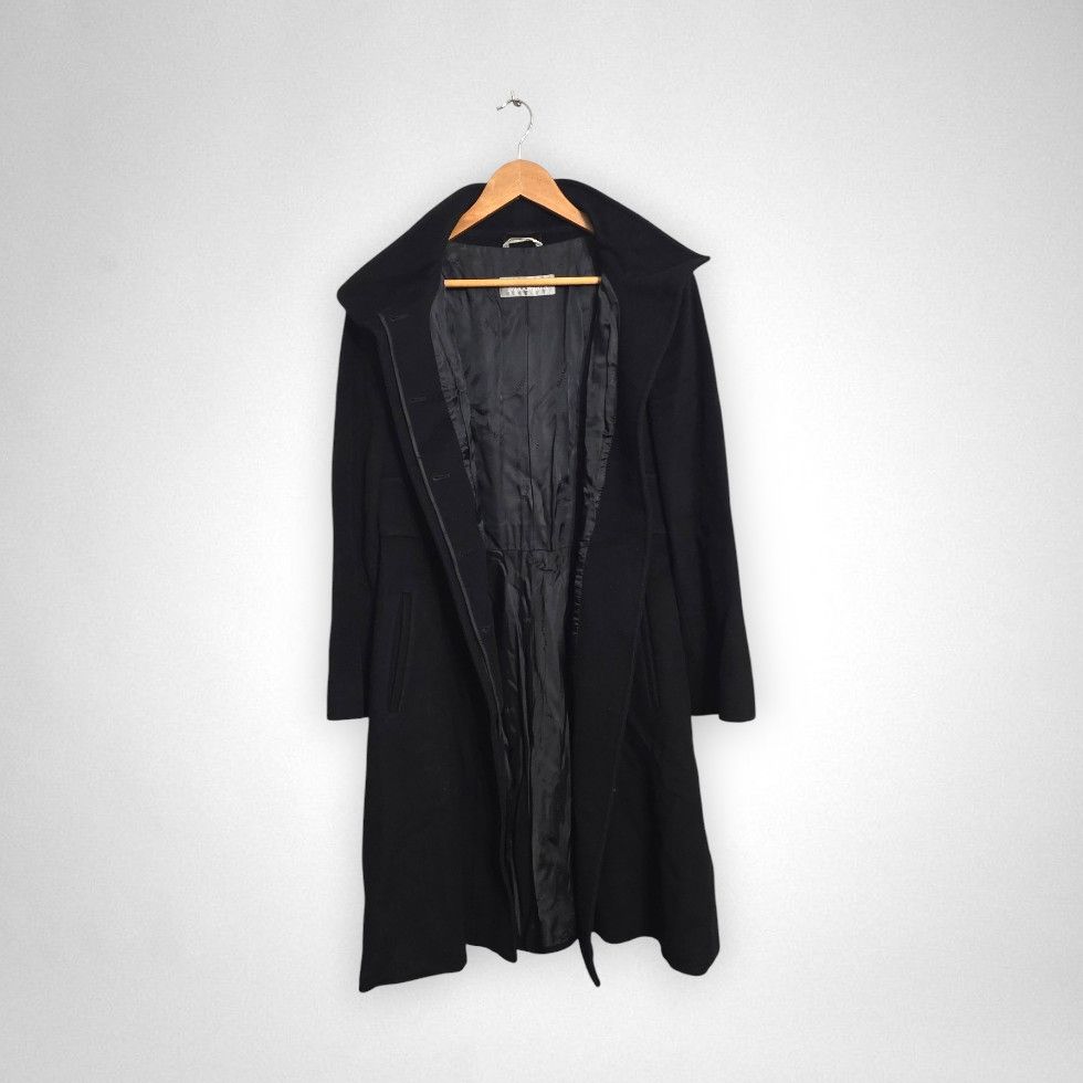 Max Mara Max Mara 100% wool Woolmark warm navy coat winter spring Size M / US 6-8 / IT 42-44 - 6 Thumbnail