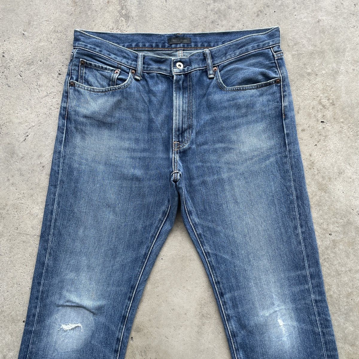 Japanese Brand Vintage Japanese Brand Jeans Denim Pants Faded W36 Size US 36 / EU 52 - 3 Thumbnail