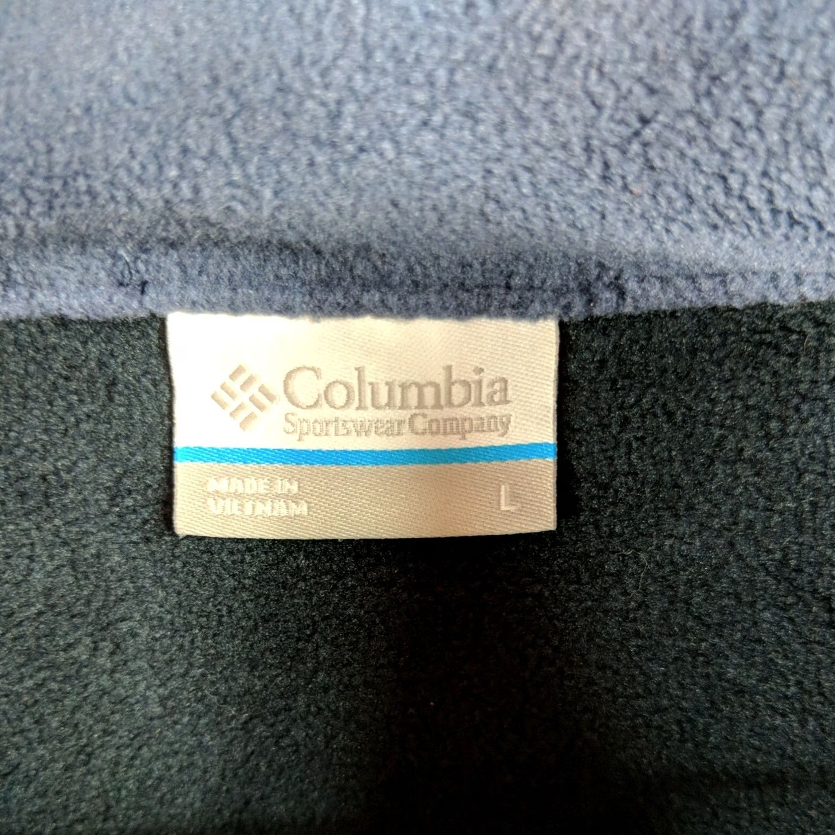 KangaROOS Columbia Hoodie Jacket Womens L Blue pullover with kangaroo pocket spellout Jacket Womens L Blue Pockets Logo Casual Outdoor Fall Winter Spring Short Size L / US 10 / IT 46 - 6 Thumbnail