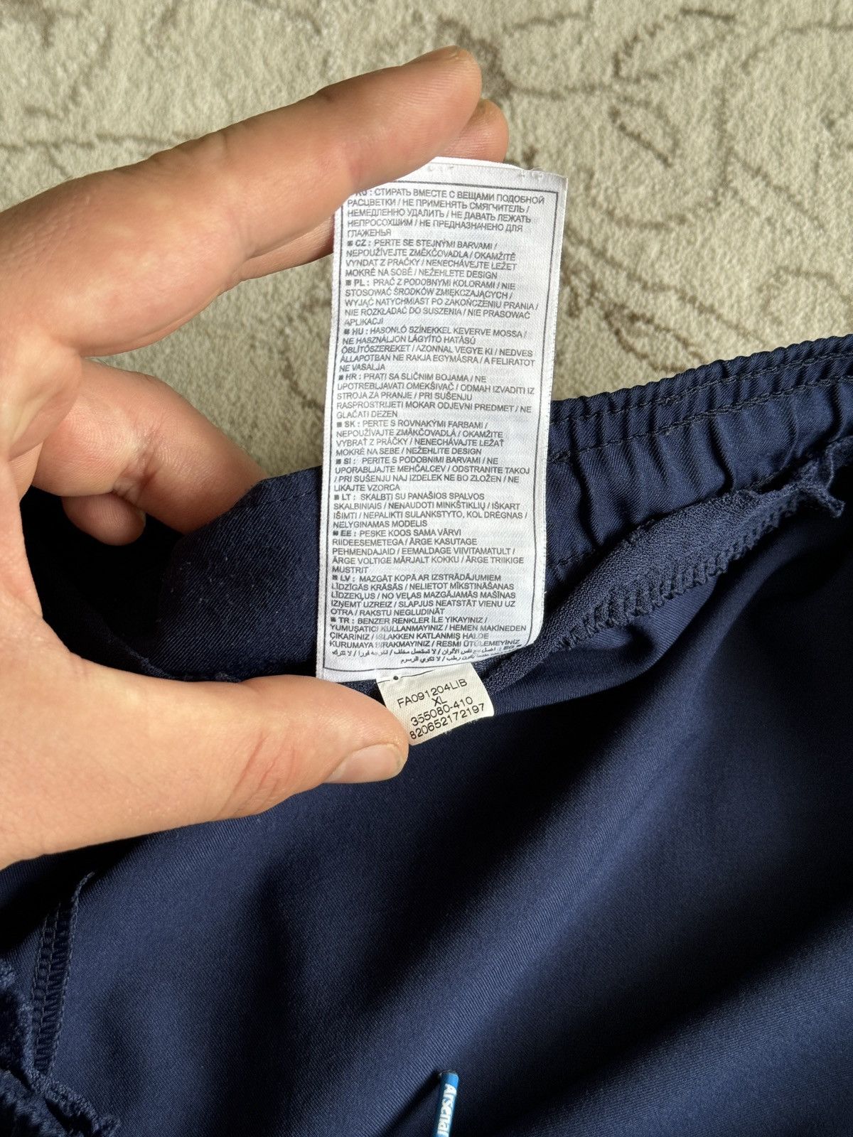 Nike Vintage Nike Arsenal Nylon Track Shorts Soccer Football Size US 36 / EU 52 - 11 Thumbnail