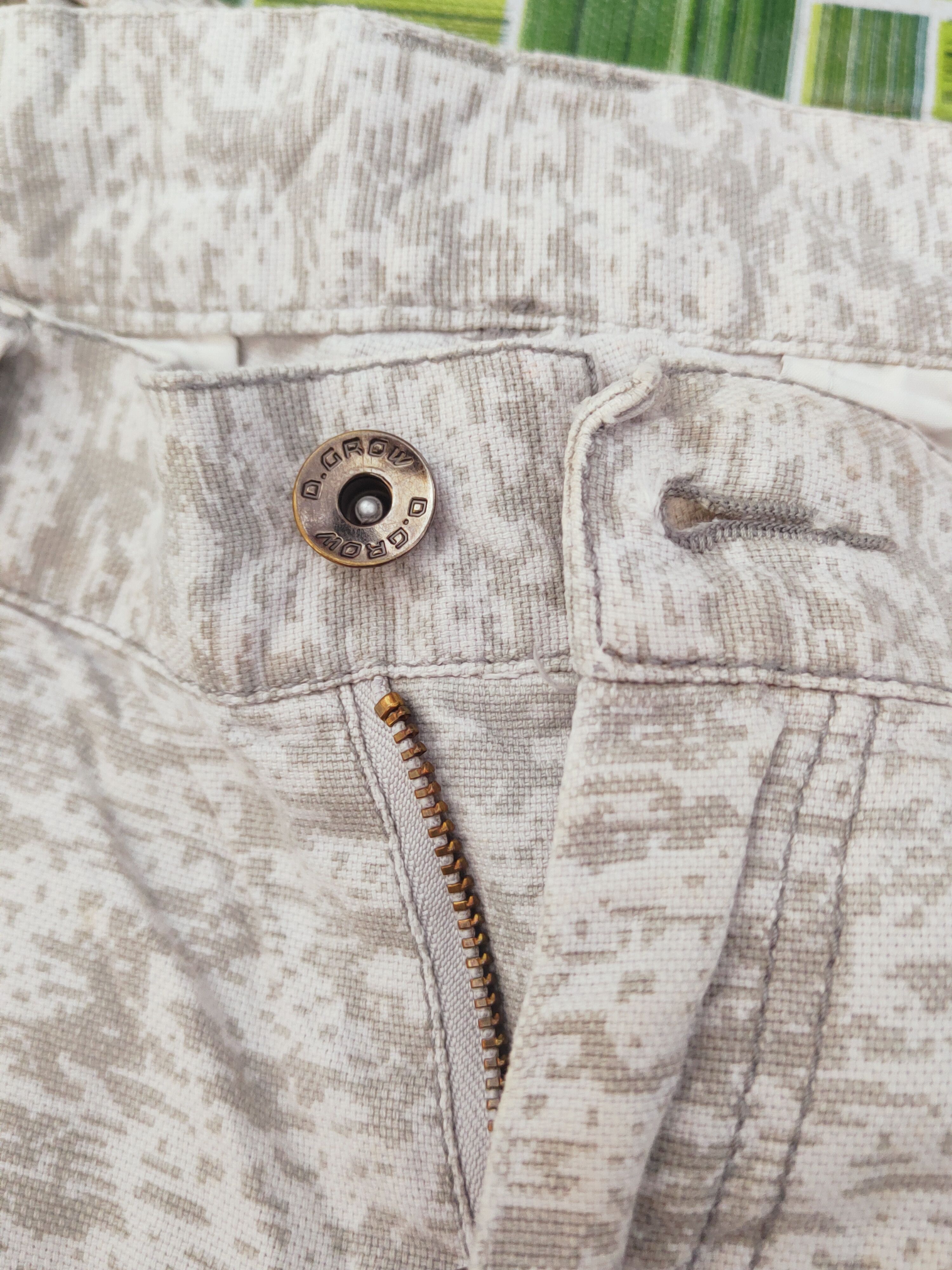 Japanese Brand D.Grow Gray Multipocket Tactical Cargo Pants #W909 Size US 32 / EU 48 - 15 Thumbnail