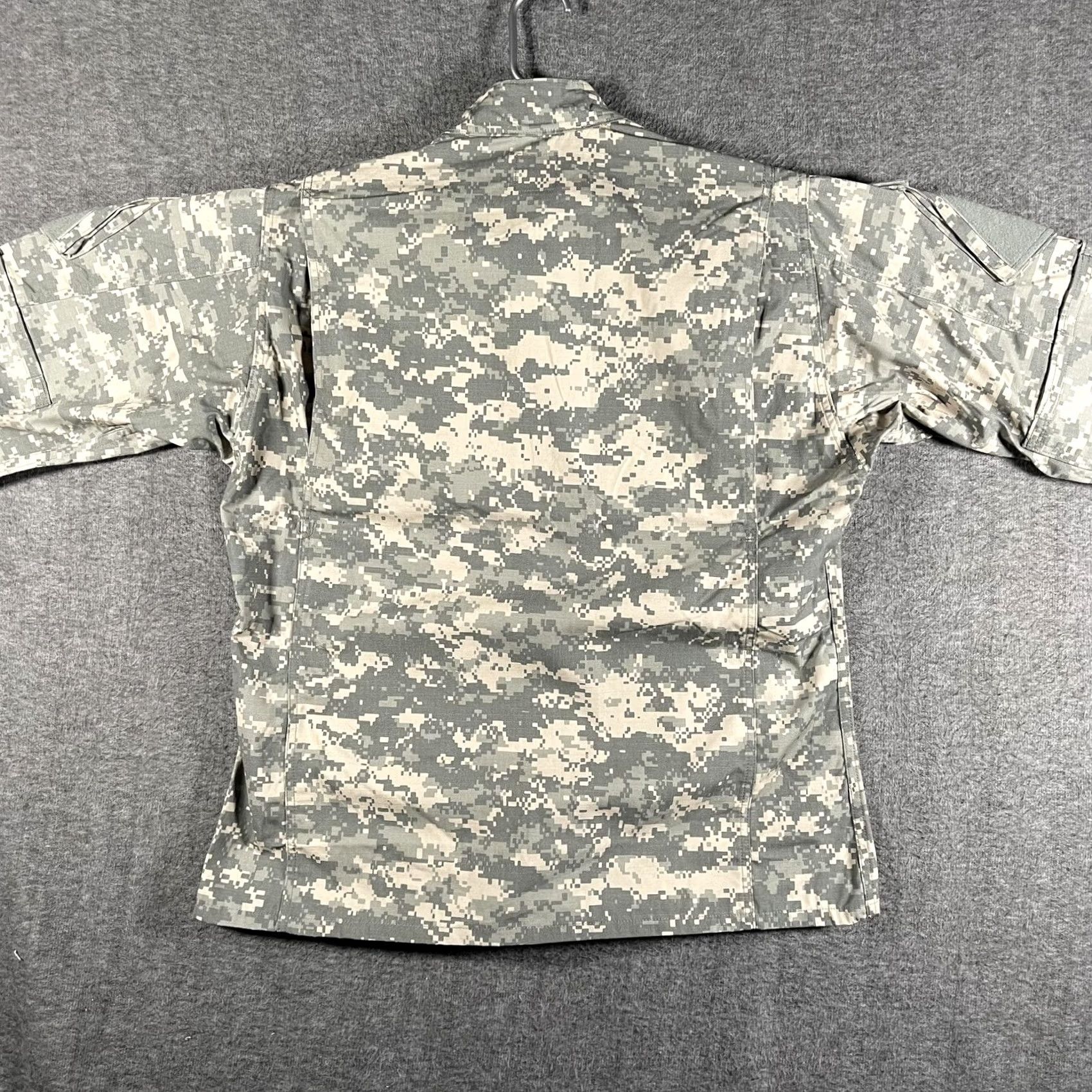 Vintage US Army Combat Uniform Jacket Mens Medium Gray Digital Camo ACU BDU Ripstop Size US M / EU 48-50 / 2 - 4 Thumbnail