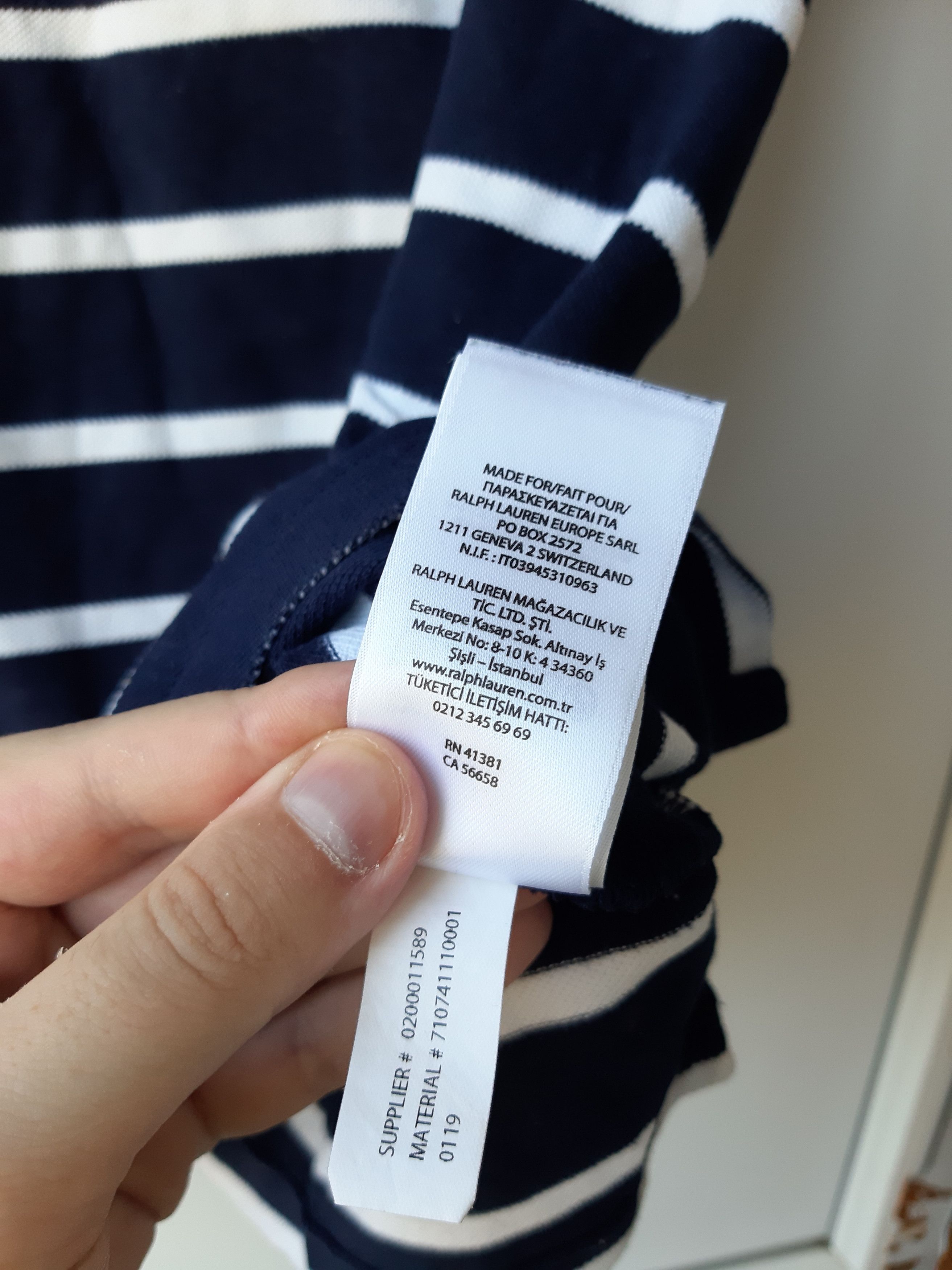 Polo Ralph Lauren × Vintage Polo Ralph Lauren Sailor Bear shirt Size US L / EU 52-54 / 3 - 6 Thumbnail