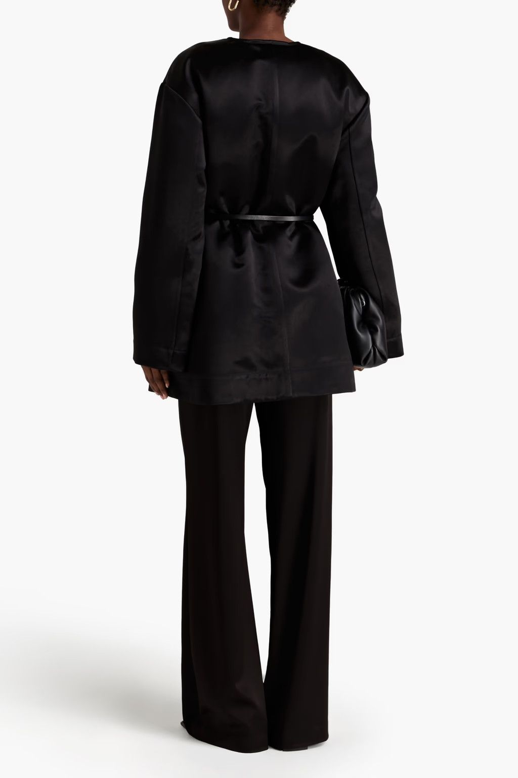 Jil Sander o1y0925 Shell Jacket in Black Size S / US 4 / IT 40 - 3 Thumbnail