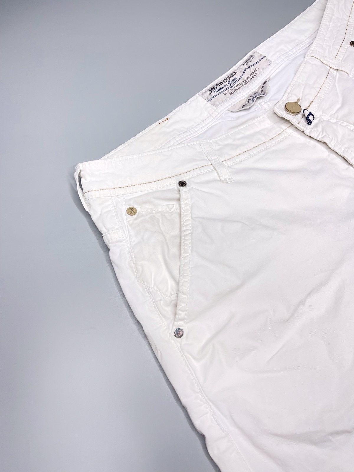 Jacob Cohen Jacob Cohen Luxury White Short Size US 30 / EU 46 - 8 Thumbnail