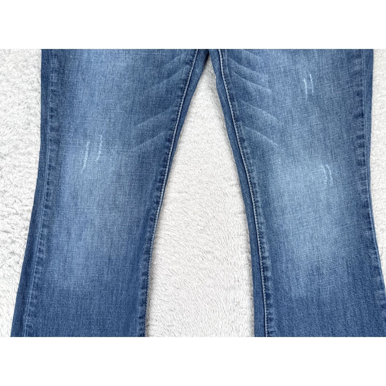 Vintage William Rast Jeans Womens 29 Blue Medium Wash Bootcut Stretch Denim Fit Target Jeans Womens 29 Blue Medium Wash Bootcut Stretch Denim Size 29" - 3 Thumbnail