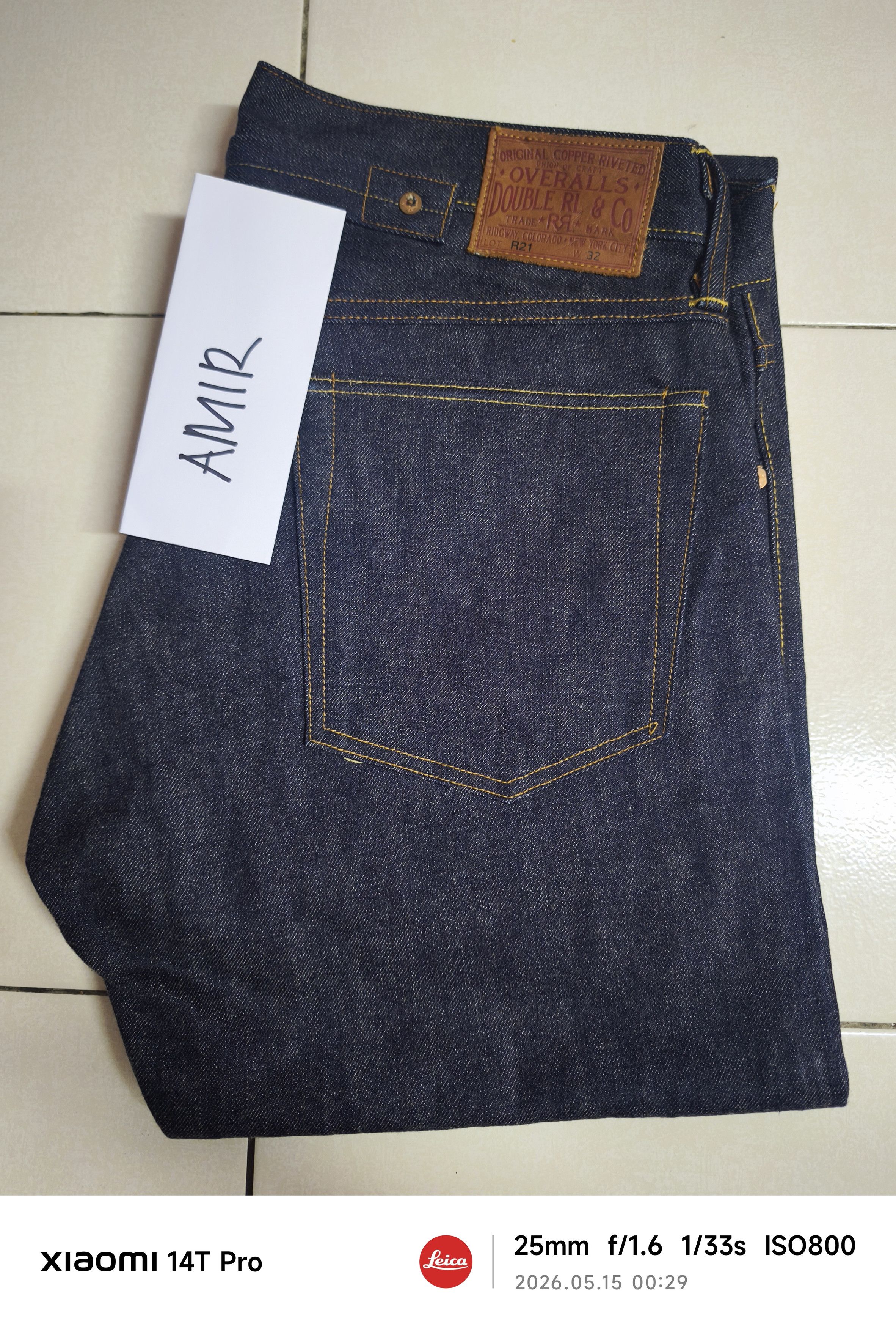 RRL Ralph Lauren Double RL (RRL R21) Size US 32 / EU 48 - 10 Thumbnail