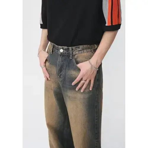 Japanese Brand Gradient Wash Blue Denim Jeans Size US 32 / EU 48 - 3 Thumbnail
