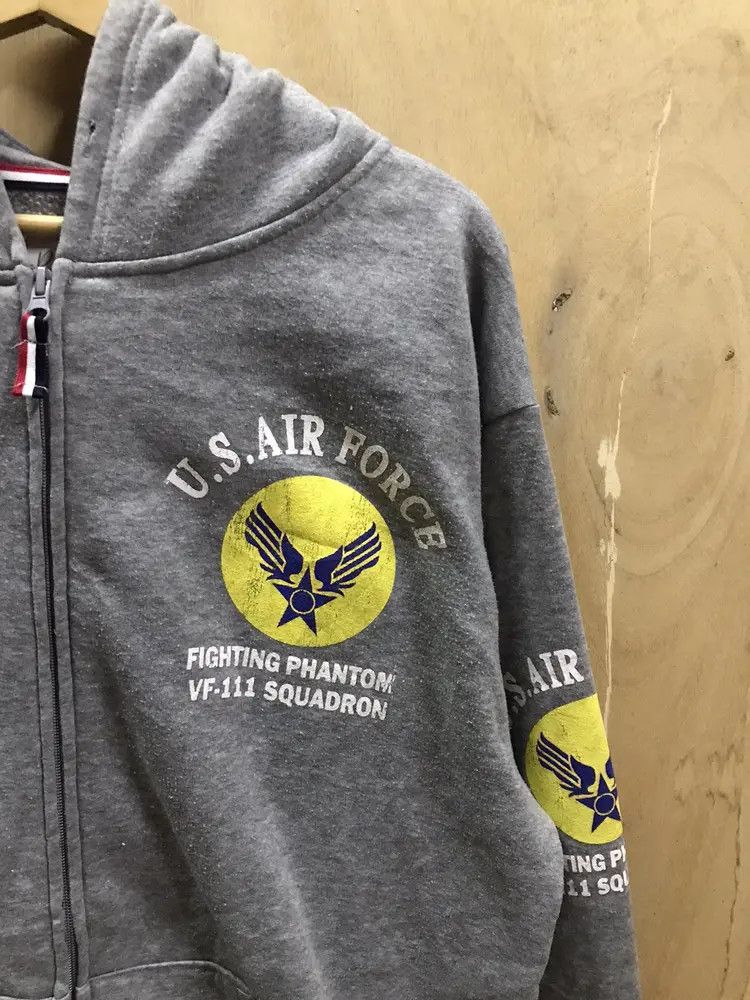 Japanese Brand U.S. Air Force Hoodies Size US XL / EU 56 / 4 - 5 Thumbnail