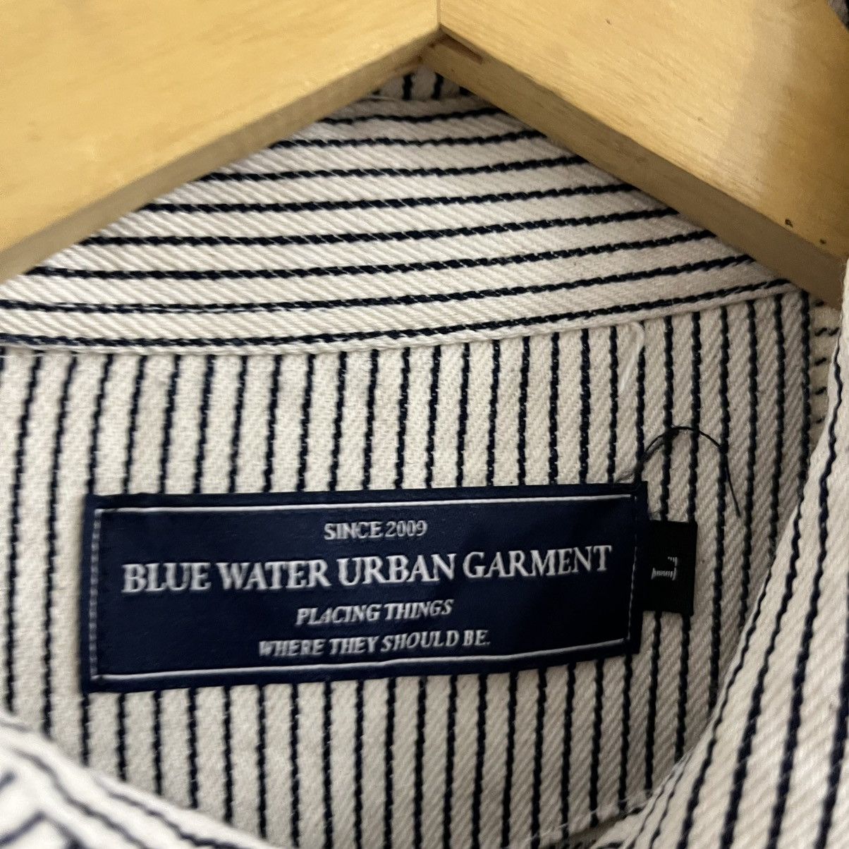 Japanese Brand Urban Garment Striped Chore Button Up Size US L / EU 52-54 / 3 - 5 Thumbnail