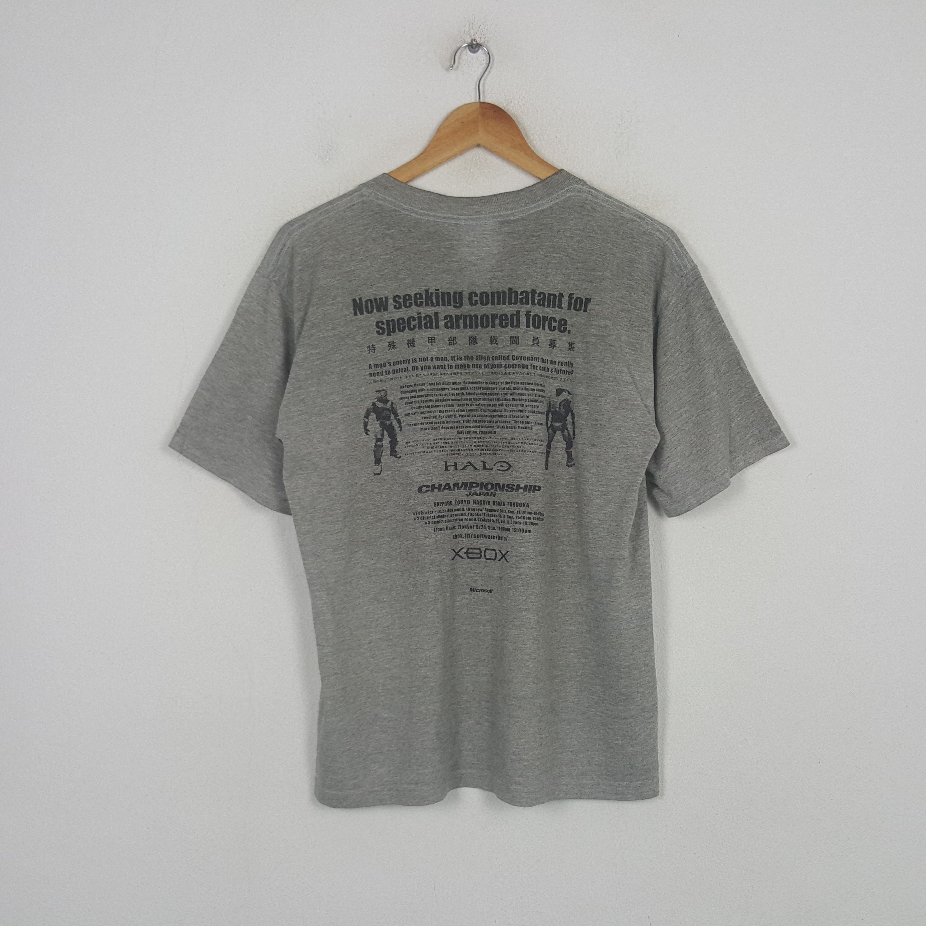 Halo Vintage Halo Xbox Microsoft Video Game Tshirt C301N17 Size US M / EU 48-50 / 2 - 3 Thumbnail