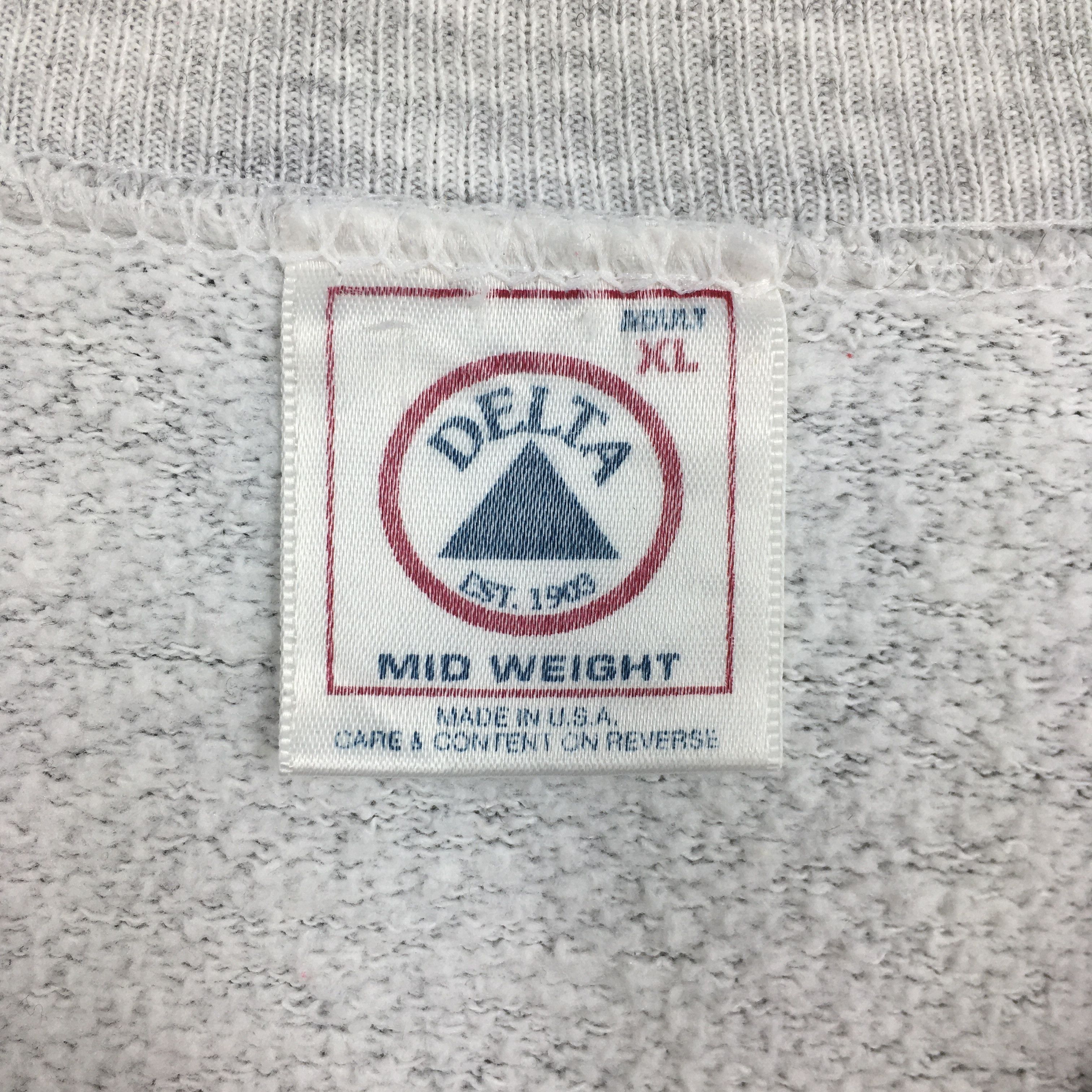 Delta Vintage Fisherman Gone Fishing Sweatshirt XLarge Size US XL / EU 56 / 4 - 6 Thumbnail
