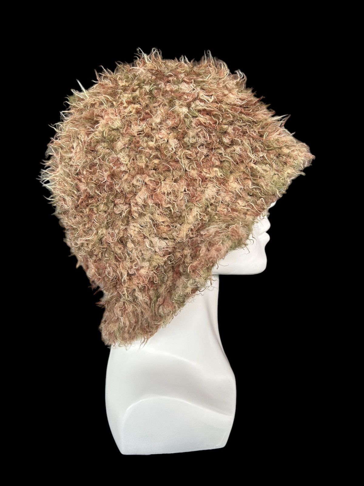 Japanese Brand × Kapital × Vintage Japanese Style Mohawk Mohair Fur Big Hats Rare☠️☠️🎌 Size ONE SIZE - 2 Thumbnail