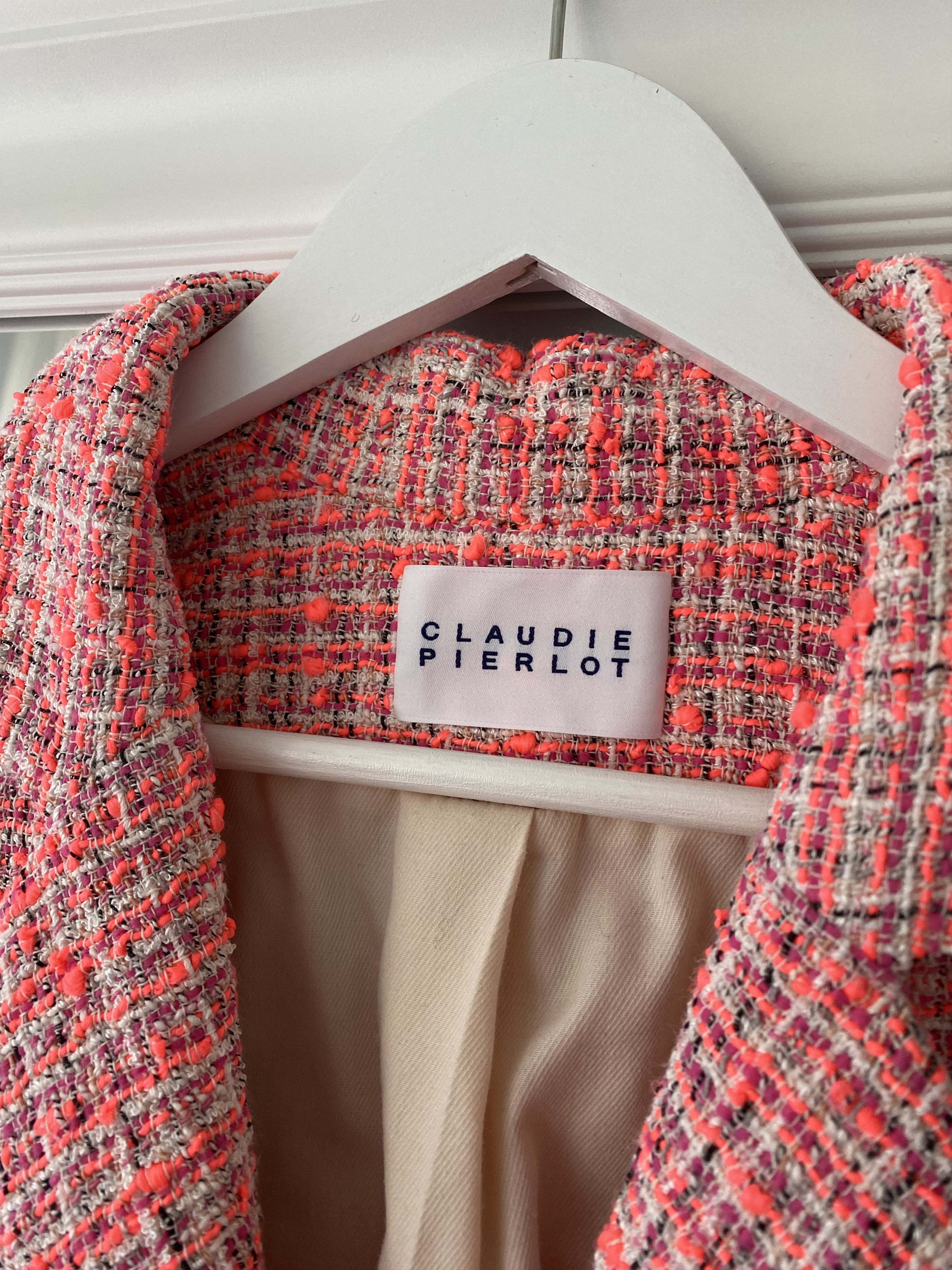 Other pink neon tweed blazer claudie perlot Size M / US 6-8 / IT 42-44 - 6 Thumbnail