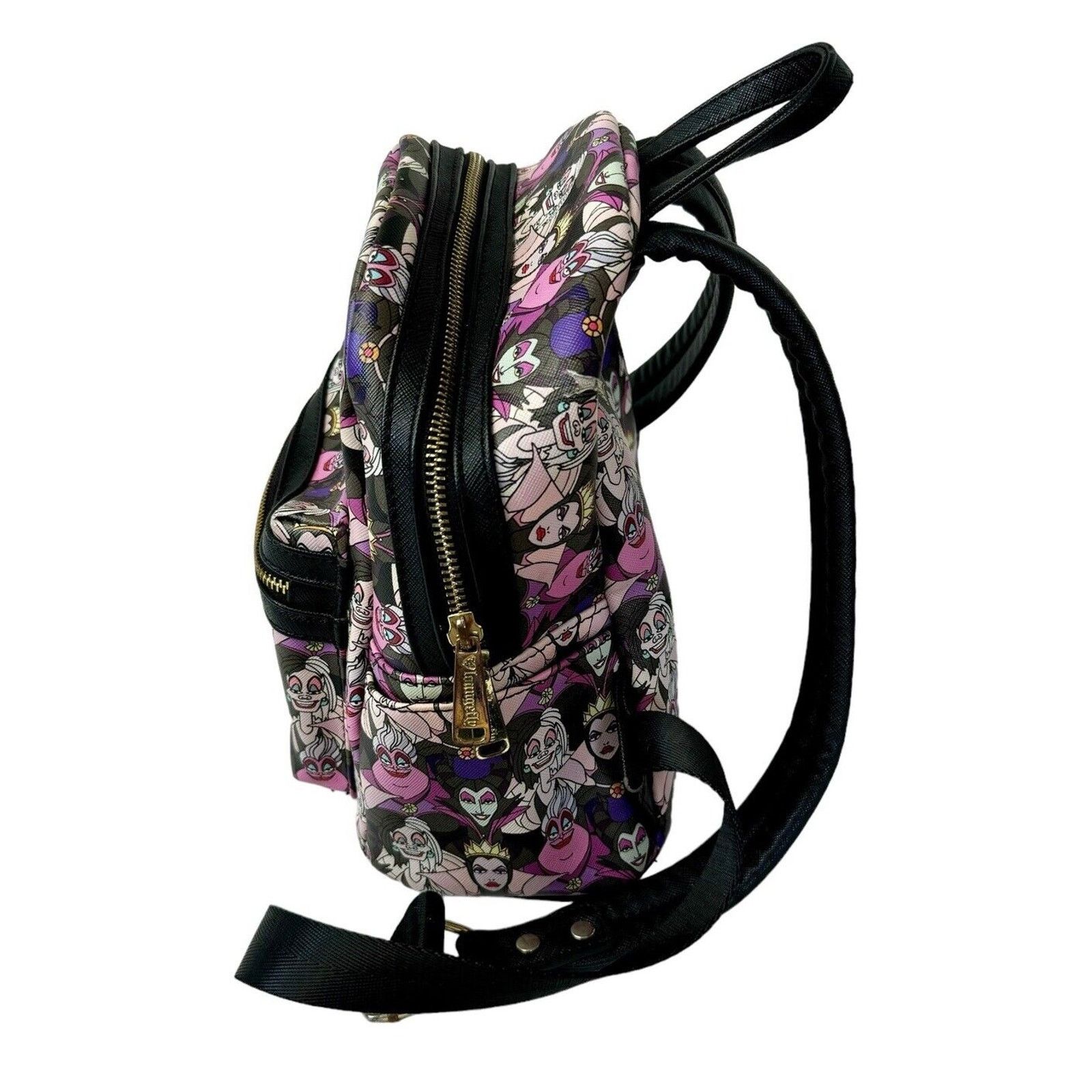 Disney DISNEY LOUNGEFLY Villains Backpack Ursula Cruella Maleficent Size ONE SIZE - 7 Thumbnail