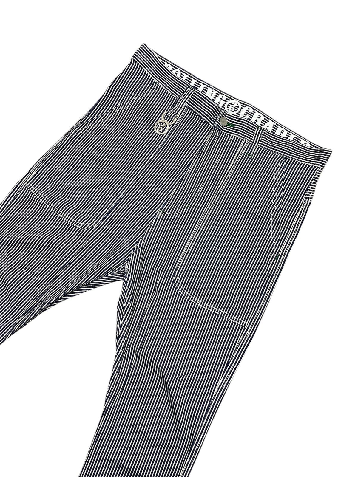 Japanese Brand Rolling Cradle Hickory Skinny Pants Size US 33 - 5 Thumbnail