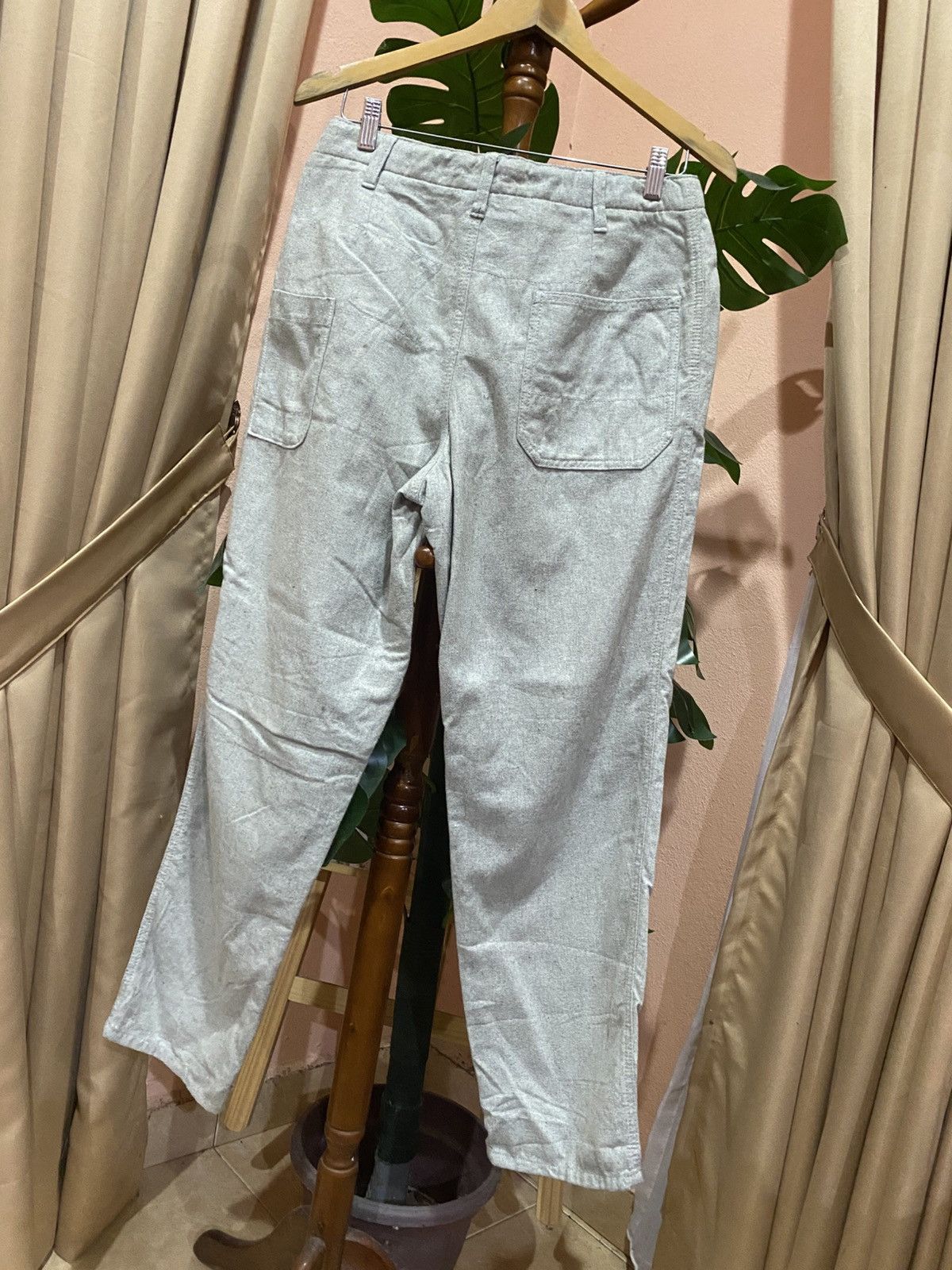 Other Clip.tab Marine Pêche French Work-Inspired Grey Trousers Size 30" / US 8 / IT 44 - 11 Thumbnail