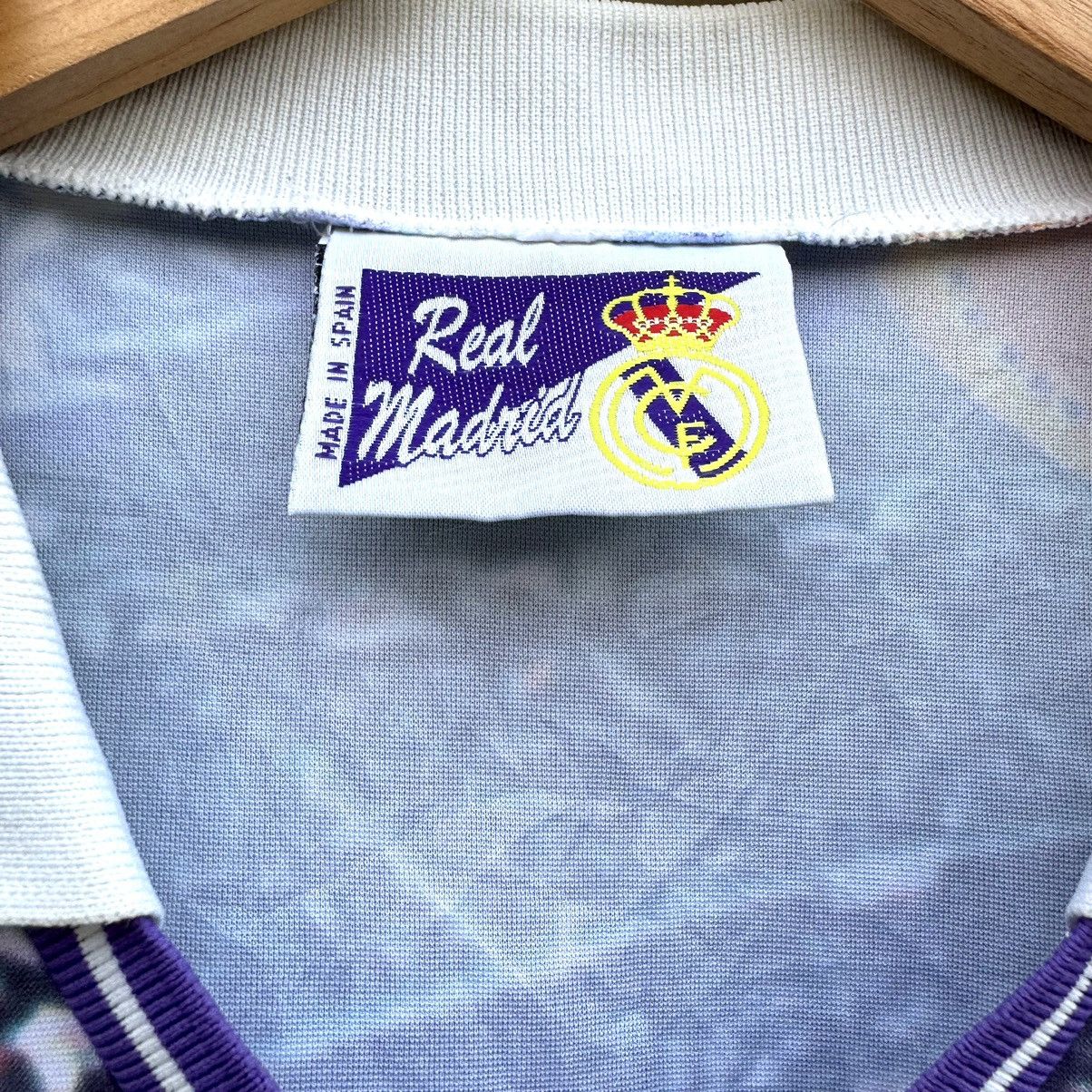 Vintage Vintage zamorano real madrid football jersey rare Size US XL / EU 56 / 4 - 6 Thumbnail