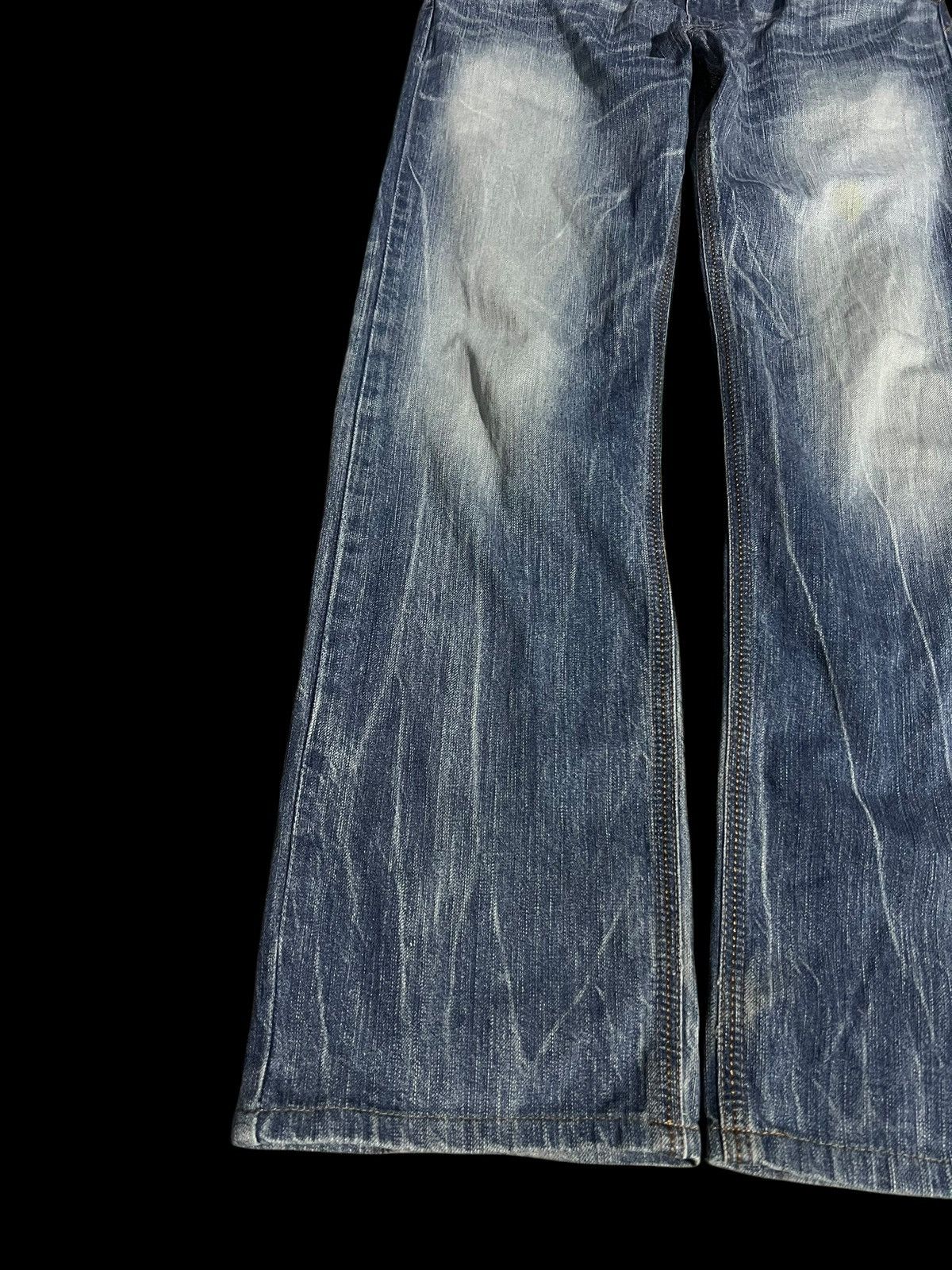 Edwin × If Six Was Nine × Le Grande Bleu (L.G.B.) 💥BAGGY💥EDWIN EXCLUSIVE VINTAGE WASHED FADED JEANS Size US 32 / EU 48 - 3 Thumbnail