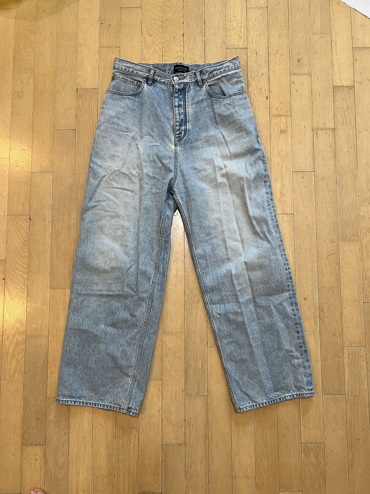 Balenciaga [S]Balenciaga garde-robe baggy denim pants Size US 34 / EU 50 - 2 Thumbnail
