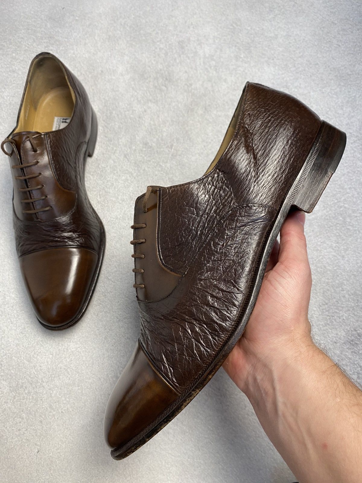 Moreschi Moreschi for Russell Bromley Combined Premium Leather oxford Size US 12 / EU 45 - 8 Thumbnail