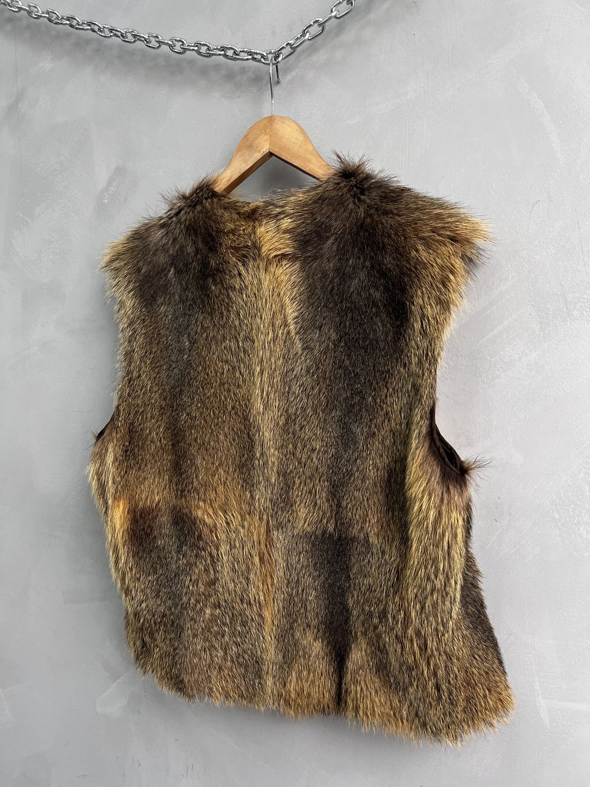 Hysteric Glamour Vintage real fur fuzzy yeti japanese vest authentic 90s Size US M / EU 48-50 / 2 - 9 Thumbnail