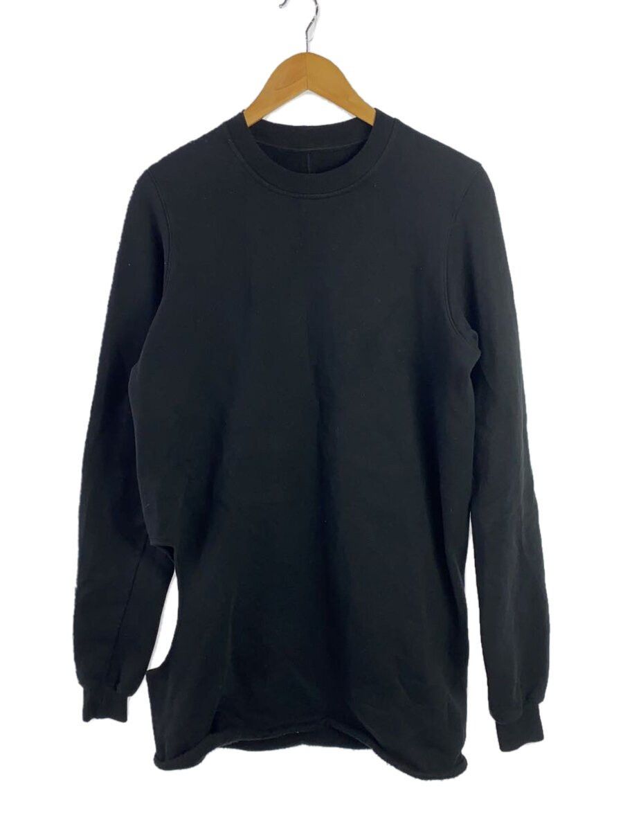Rick Owens Drkshdw RO DRKSHDW Asymmetrical Fleece Ctn Swtshrt Black Size US S / EU 44-46 / 1 - 1 Thumbnail