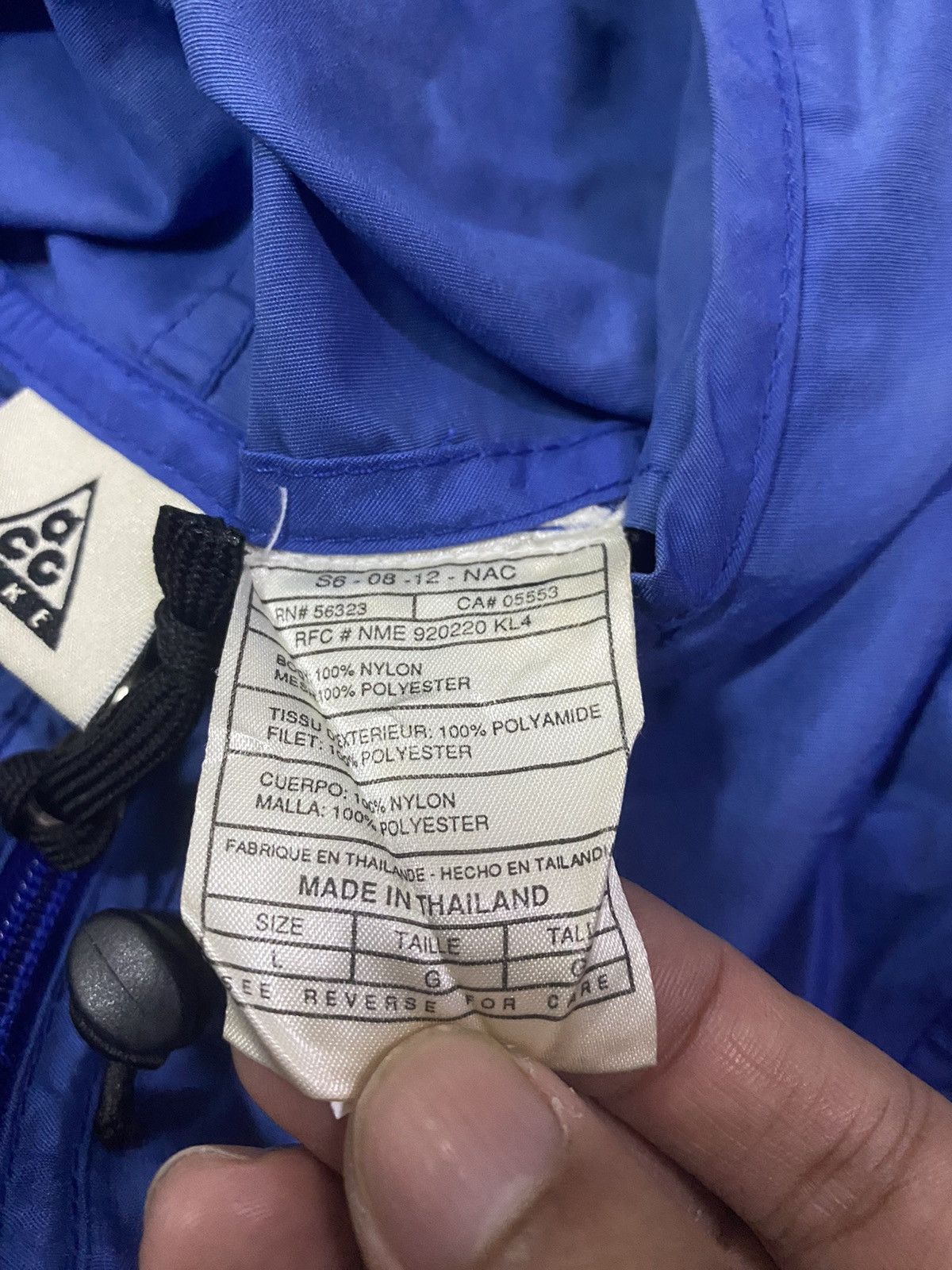 Nike 🔥Anorak🔥Vintage Nike ACG Windbreaker Size US XL / EU 56 / 4 - 10 Thumbnail