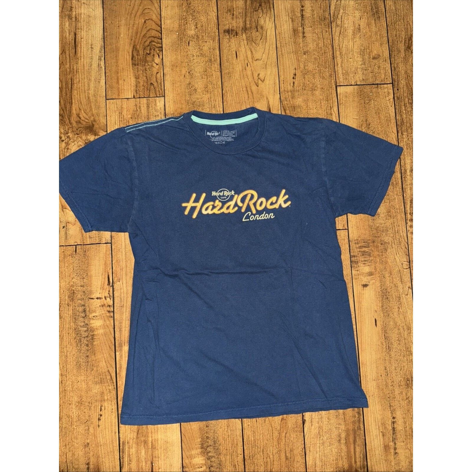 Band Tees × Hard Rock Cafe × Vintage Hard Rock Cafe London T-Shirt Blue Medium 19x24 Size US M / EU 48-50 / 2 - 3 Thumbnail