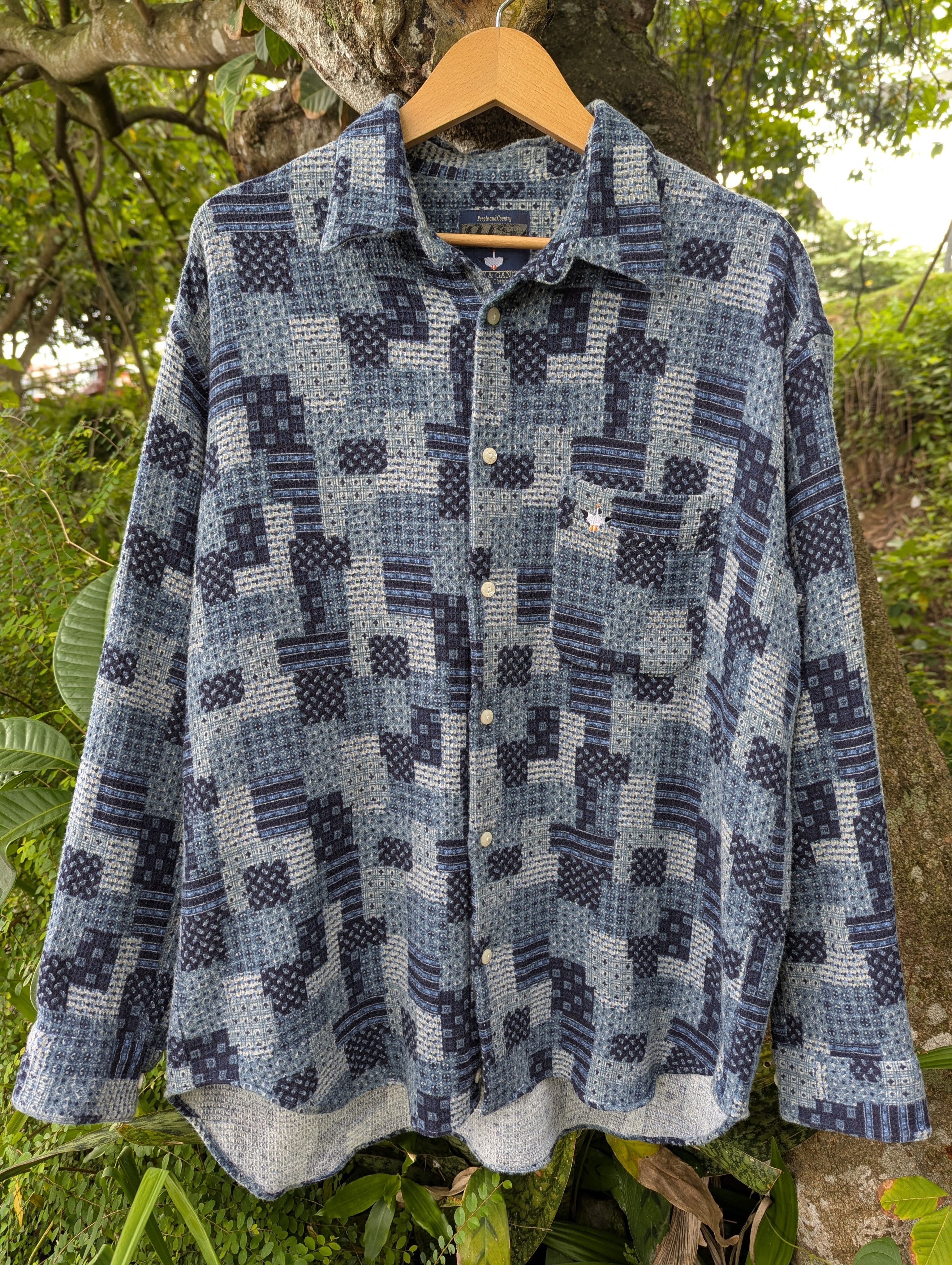 Kapital Patchwork Boro Flannel Kapital Style Western Shirt Size US L / EU 52-54 / 3 - 1 Thumbnail