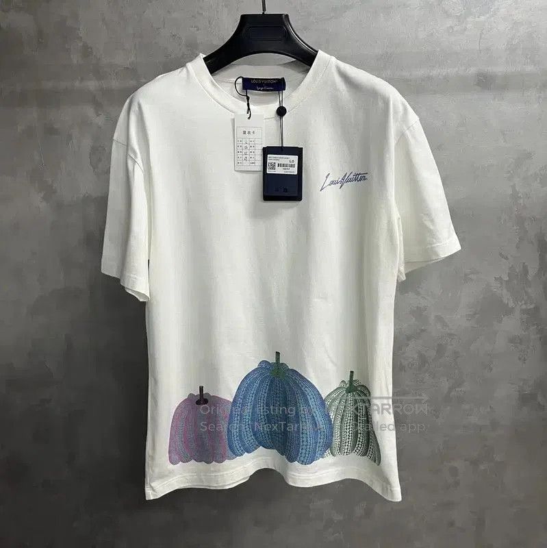 Louis Vuitton Louis Vuitton Men's White Cotton T-Shirt . Size US L / EU 52-54 / 3 - 1 Thumbnail