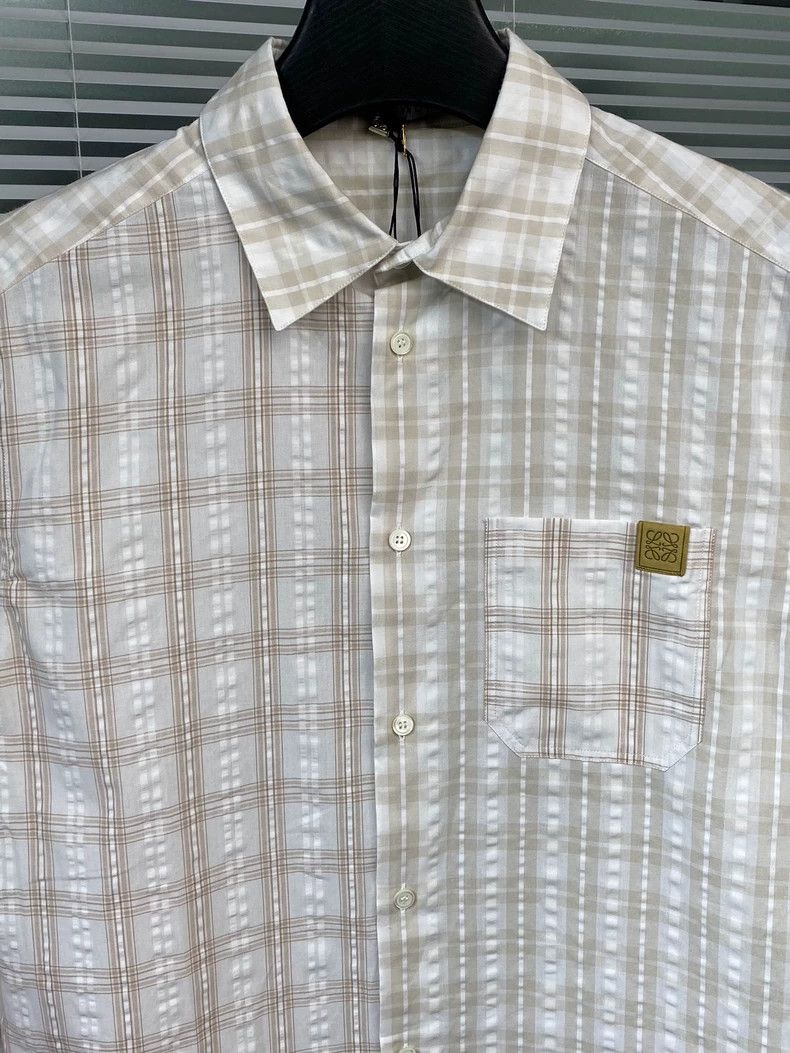 Loewe LOEWE Long-sleeved shirt, patchwork plaid Size M / US 6-8 / IT 42-44 - 6 Thumbnail