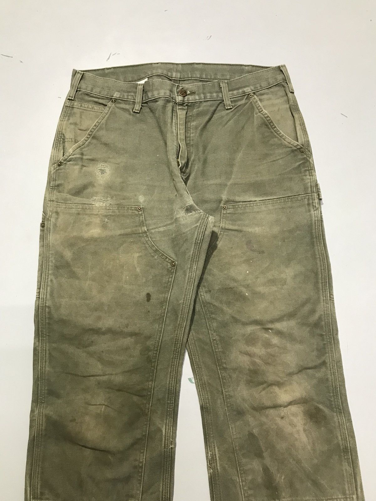 Carhartt Vintage carhartt EB136 MOS damaged carpenter Size US 34 / EU 50 - 5 Thumbnail